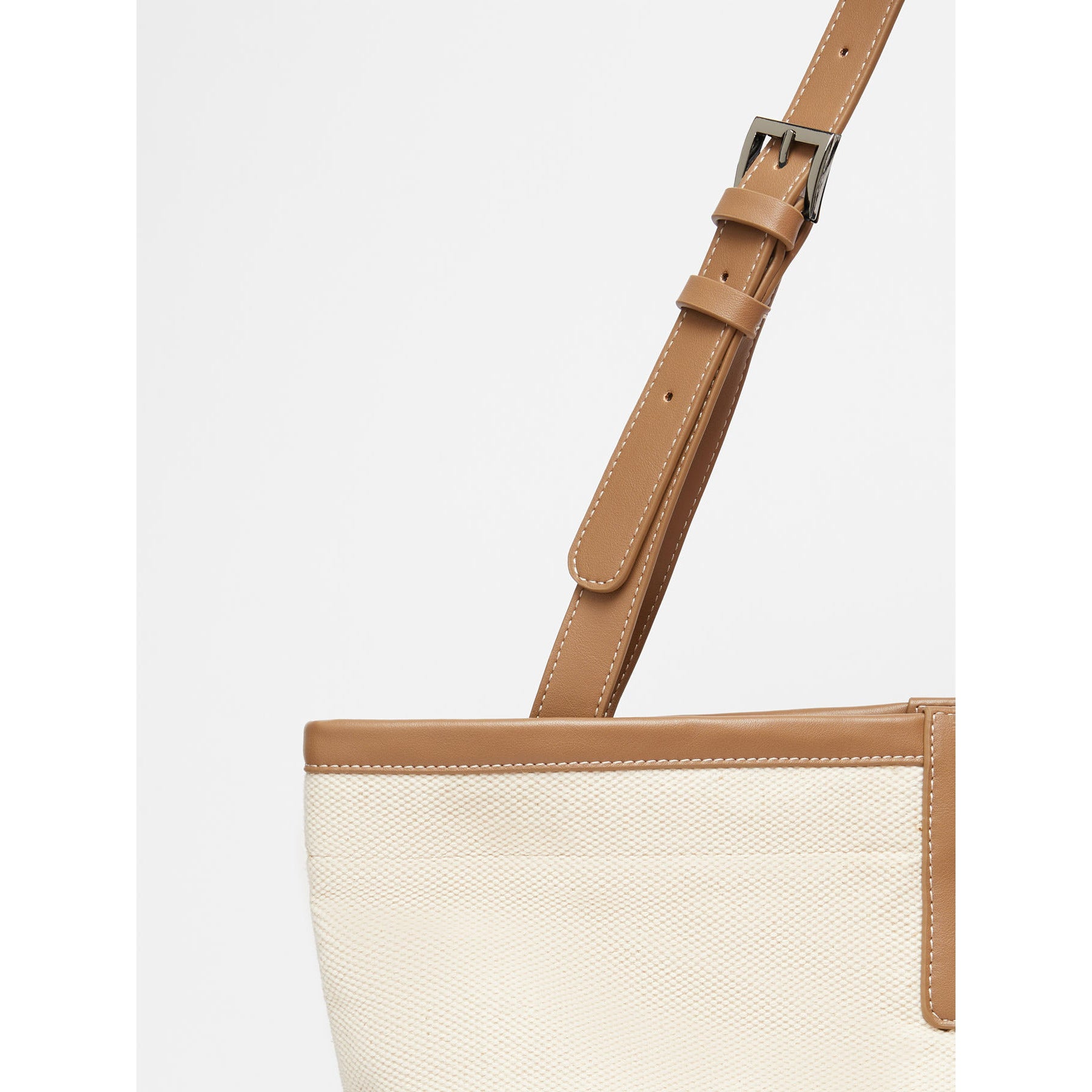 Borsa in canvas Max Mara Beachwear - Ecru