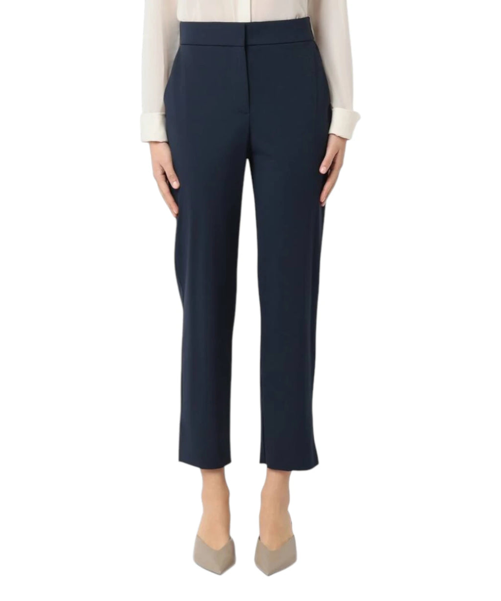 pantaloni  in jersey modello paio colore blu navy