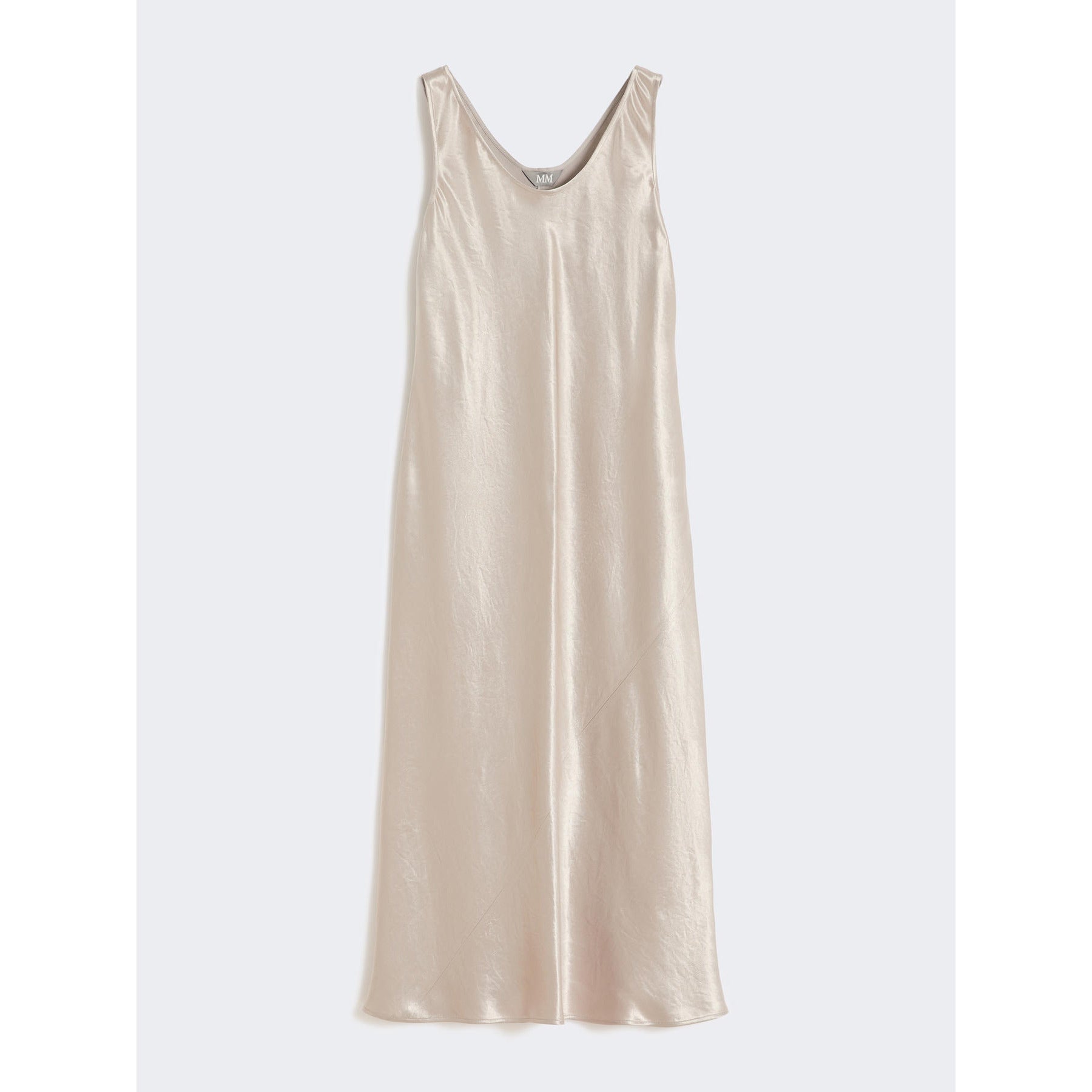 Abito in Raso Lucido MM by Max Mara - Nebbia