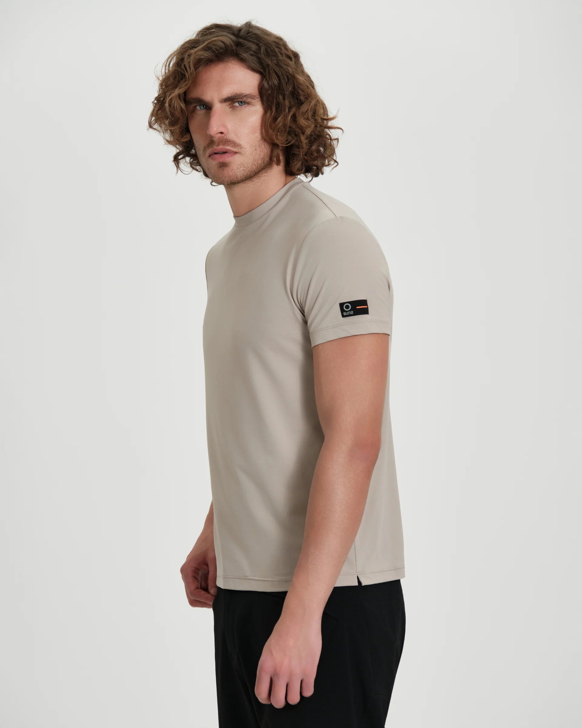 T-shirt uomo Suns Boards Paul Neck - Sand