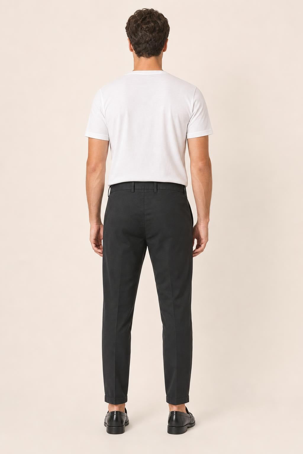 PANTALONI CHINO BRIGLIA TIBERIO - BLU