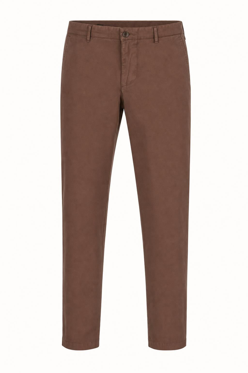 PANTALONI CHINO BRIGLIA TIBERIO - TESTA DI MORO