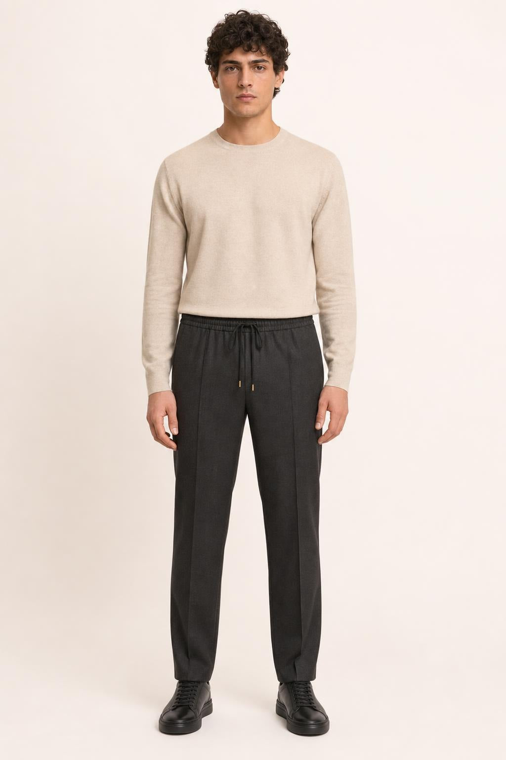 PANTALONI BRIGLIA 1949 WIMBLEDON COTONE - GRIGIO