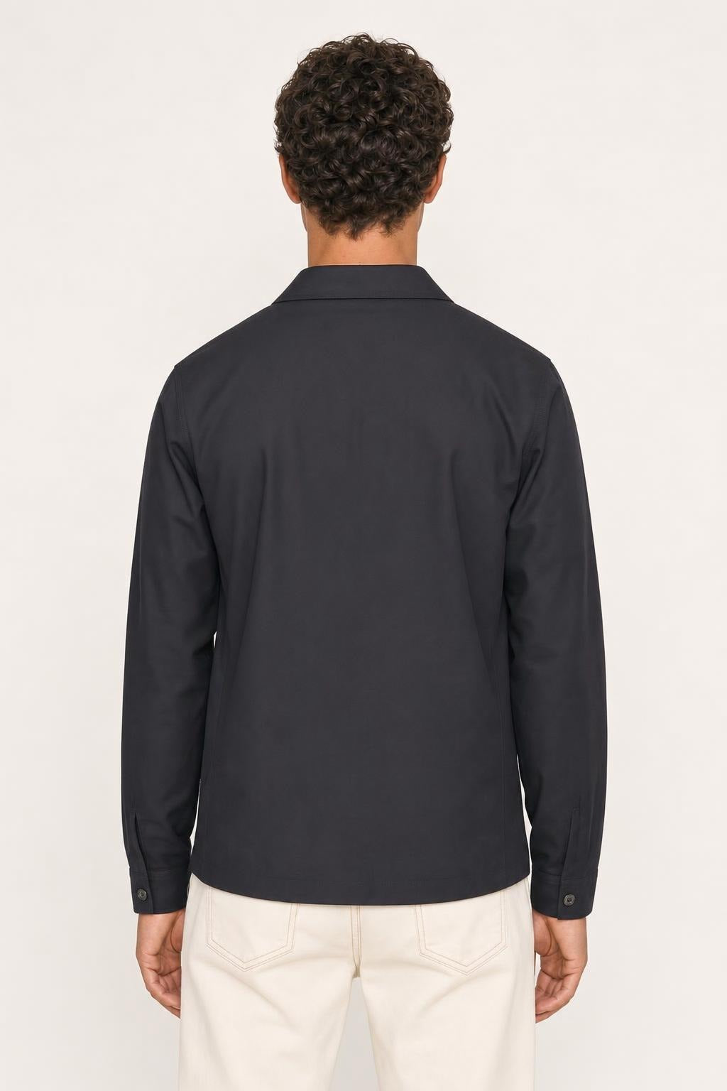 Cruna Cardiff Overshirt - Blu Navy