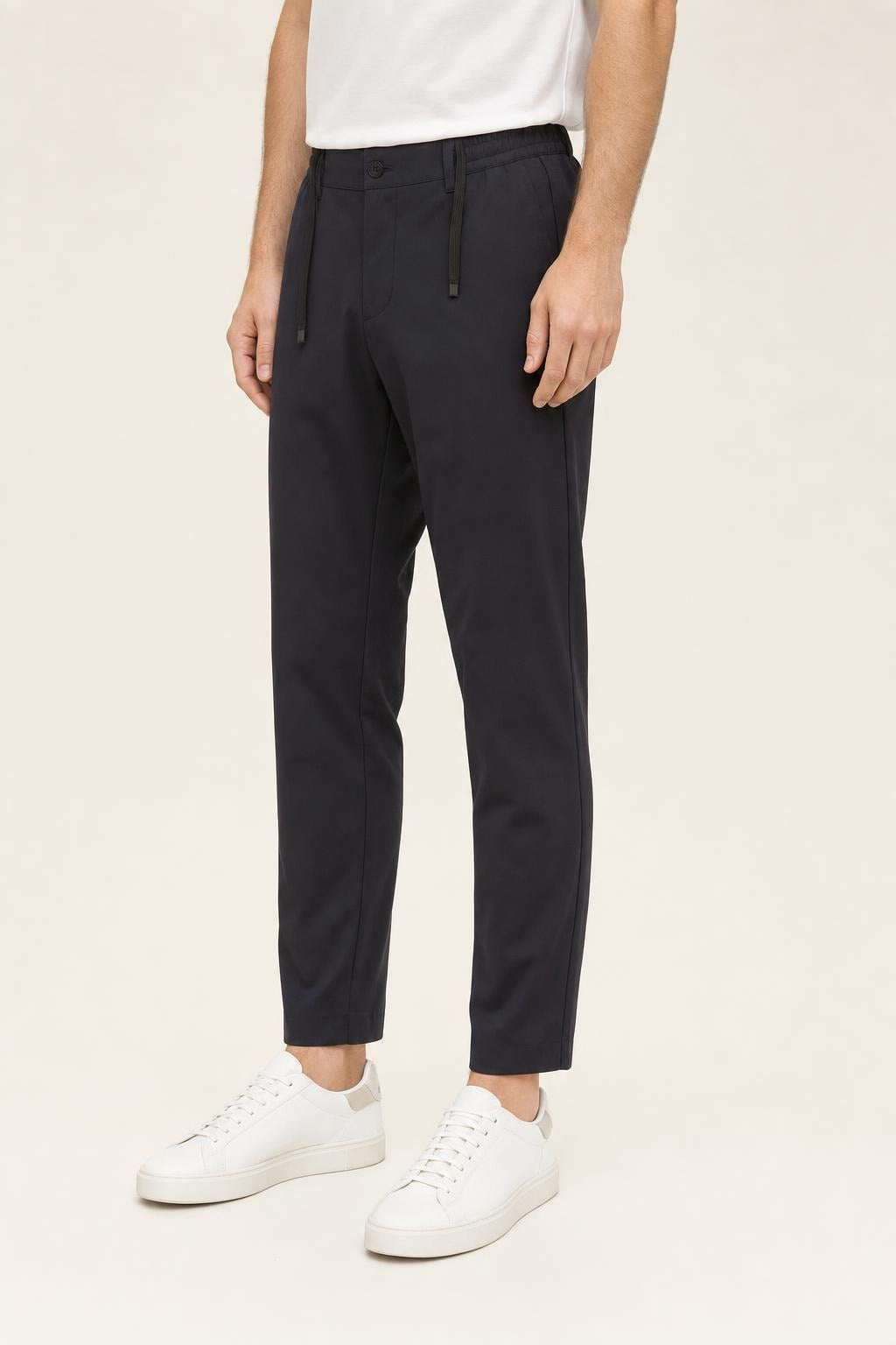 Pantalone Cruna in Tessuto Tecnico - Notte