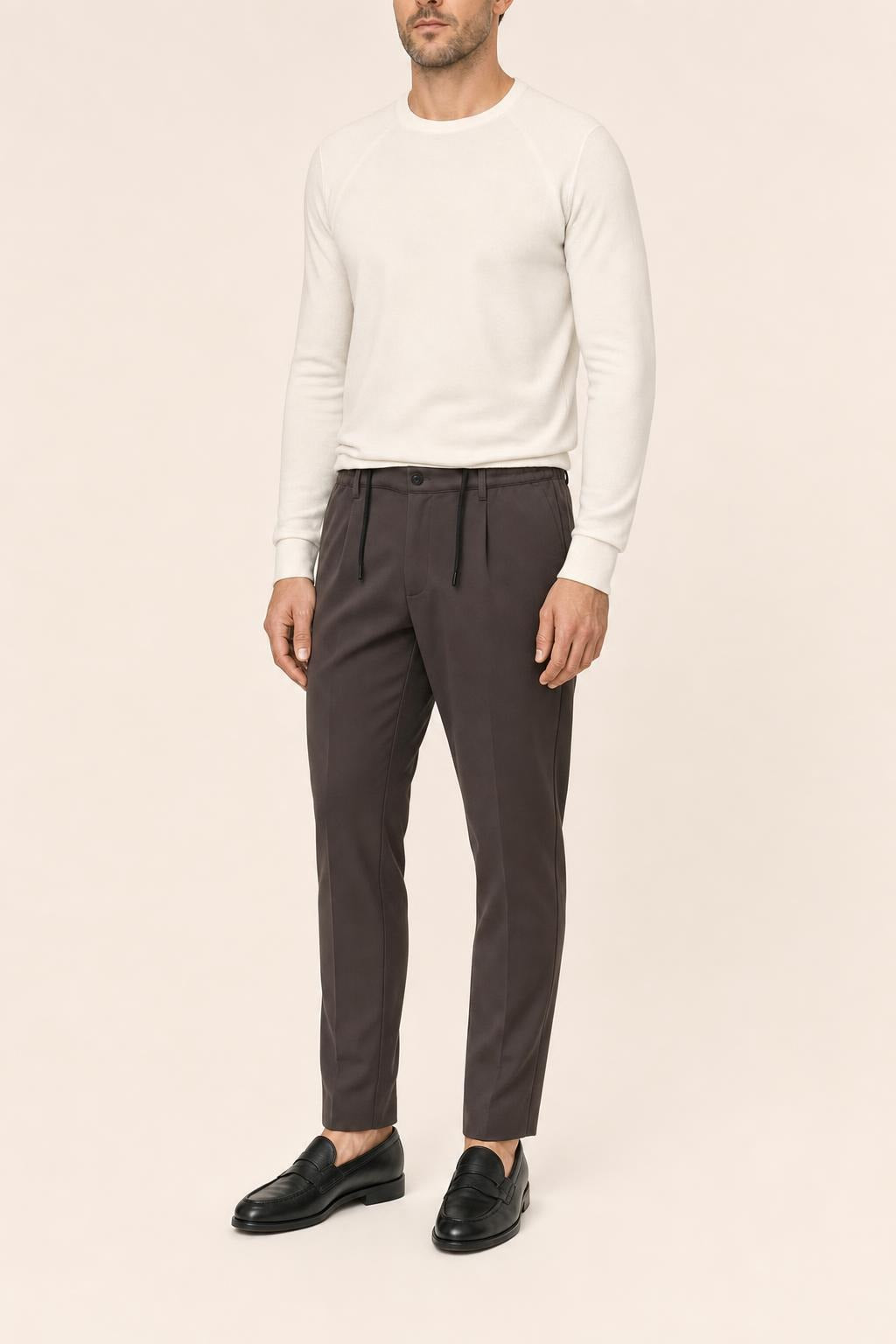 Pantalone Cruna in Tessuto Tecnico - Grigio Antracite