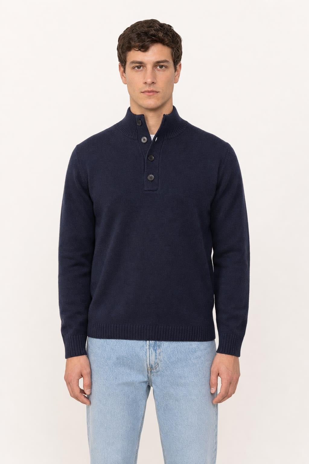 Maglione Serafino Diktat Uomo - Blu Notte