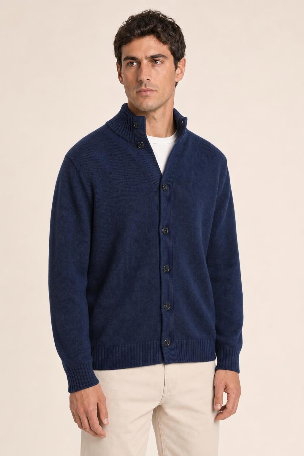 Cardigan Diktat Uomo - Blu Notte