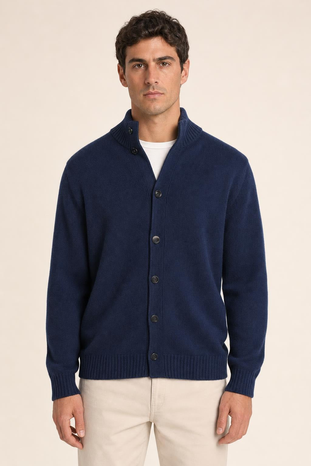 Cardigan Diktat Uomo - Blu Notte