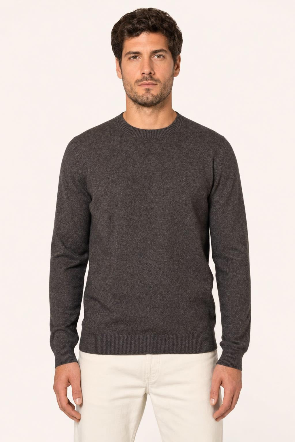Maglia Diktat Premium Cashmere Blend - Antracite