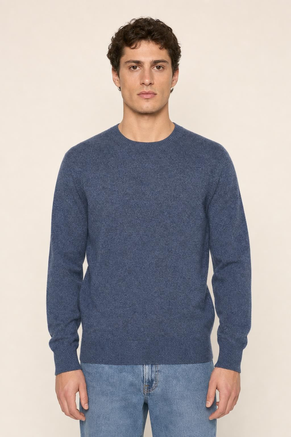Maglia Diktat Premium Cashmere Blend - Denim