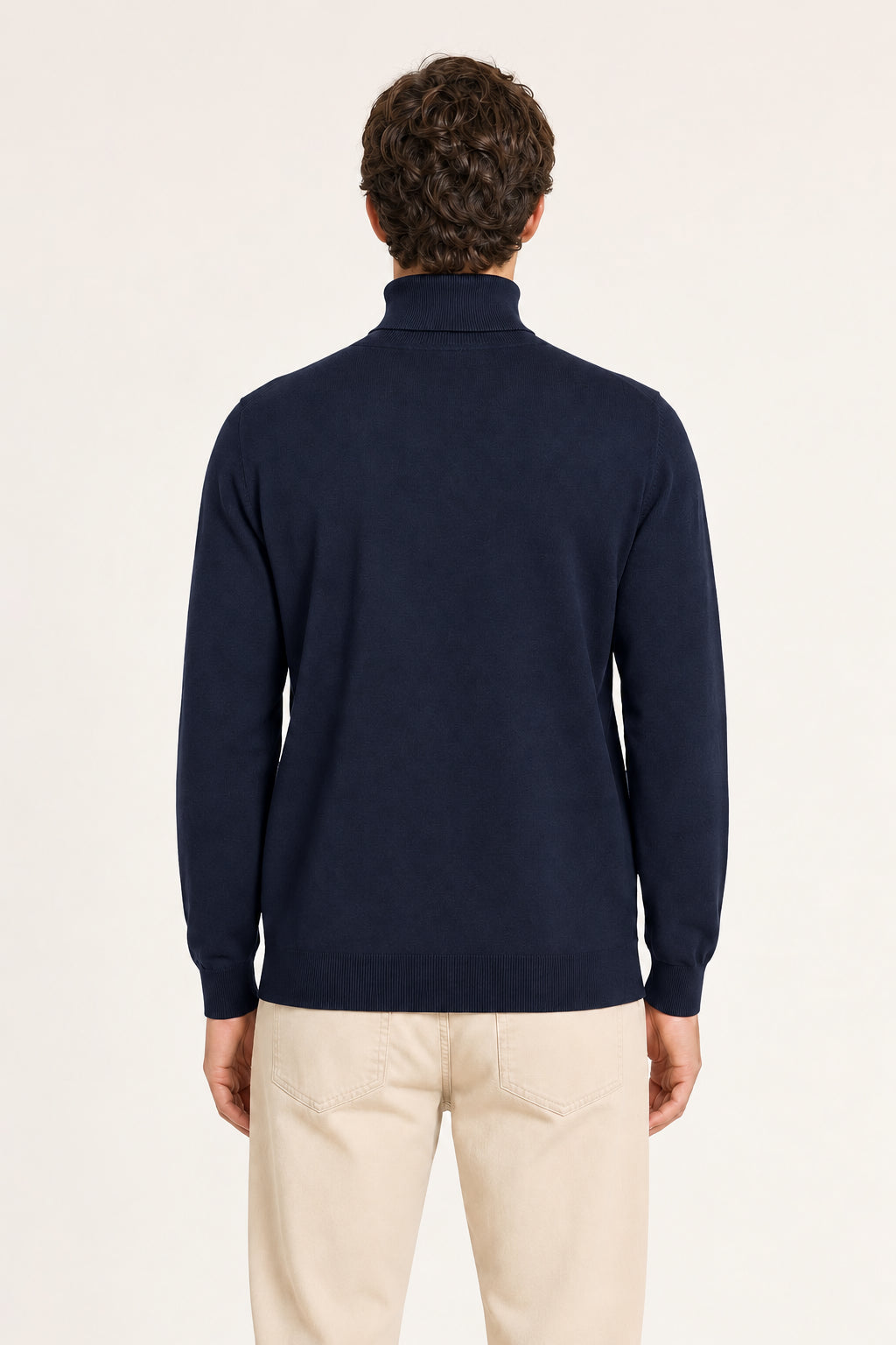 Maglione a Dolcevita Diktat Uomo - Blu Notte