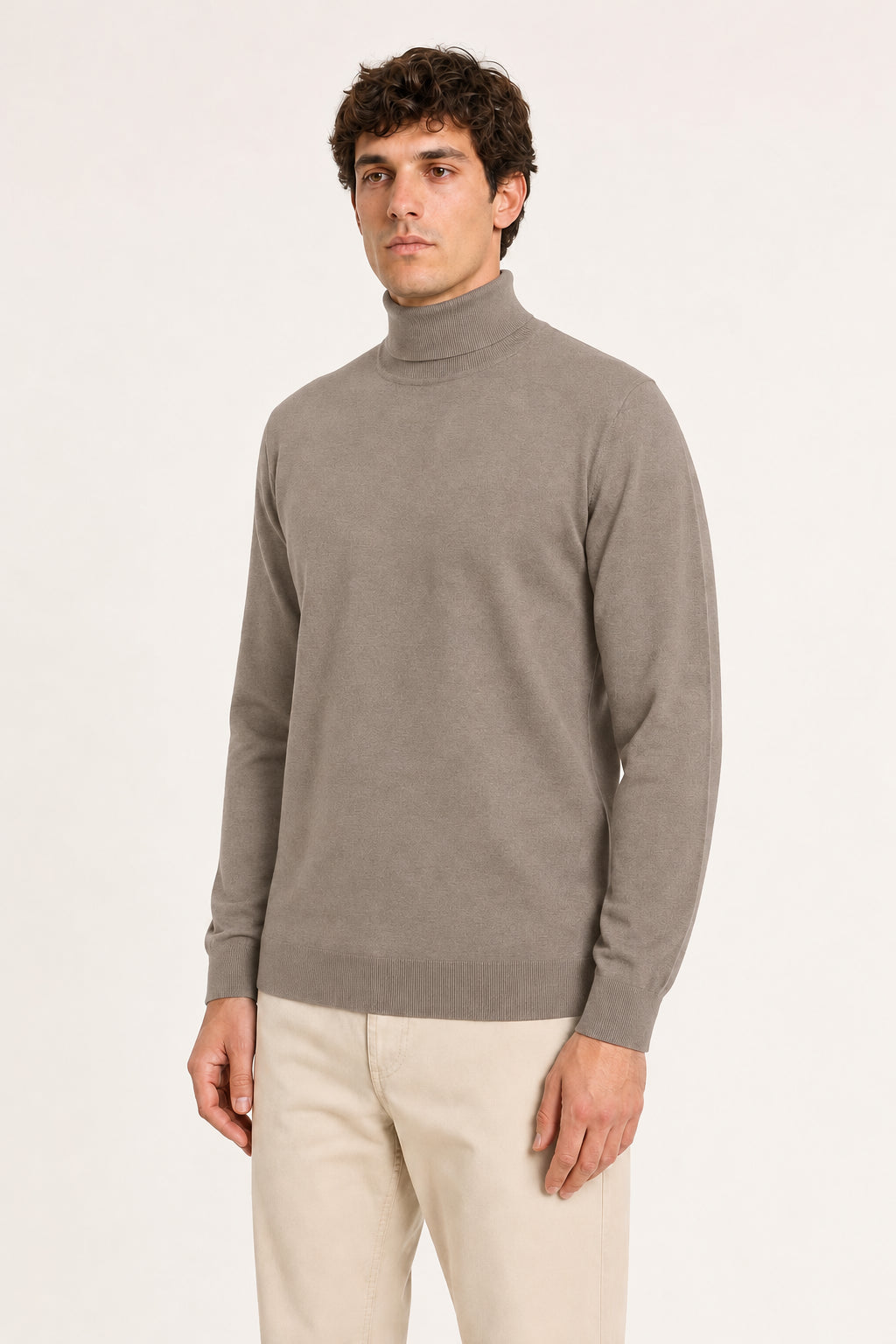 Maglione a Dolcevita Diktat Uomo - Tortora
