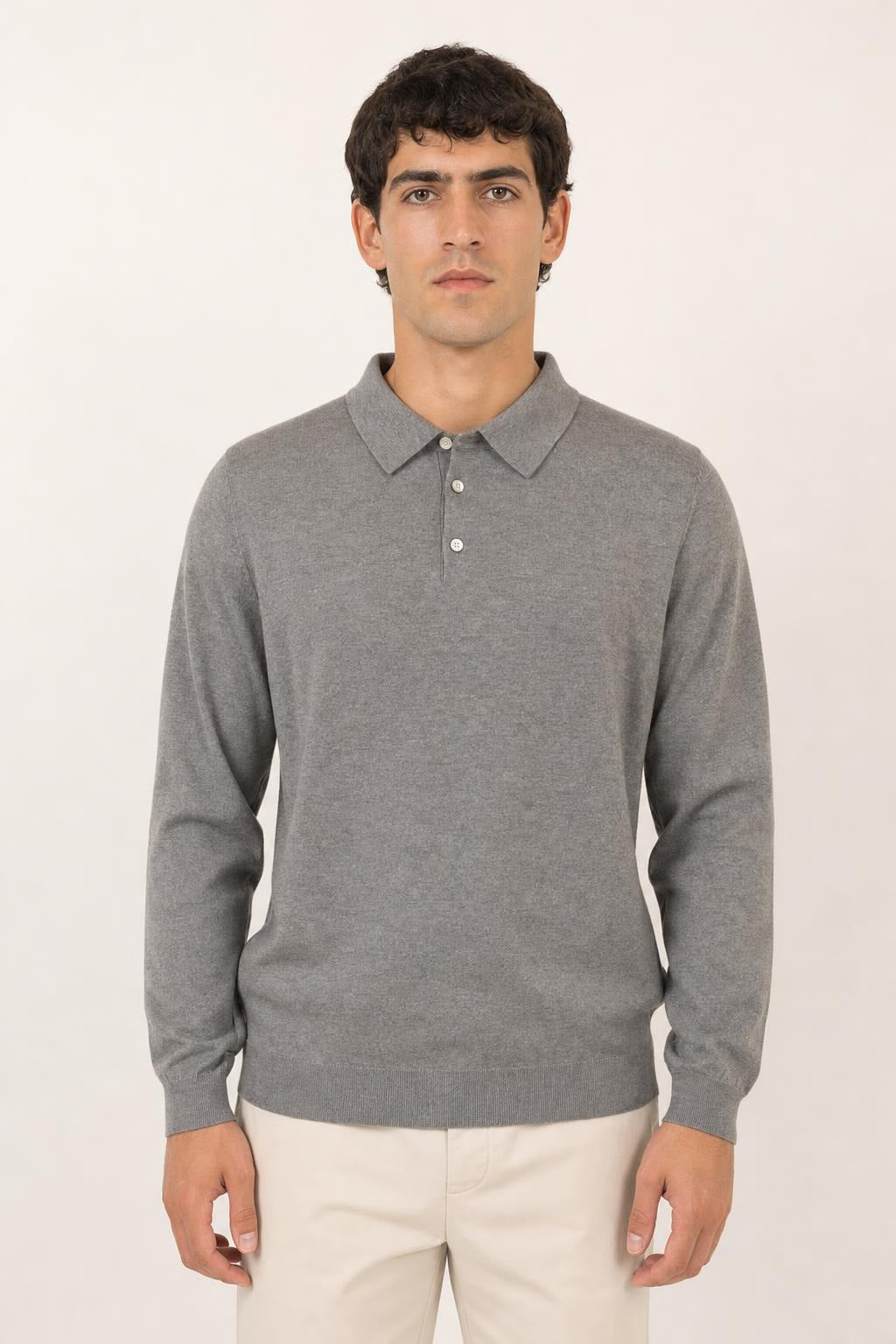 Polo Diktat Uomo - Grigio Medio