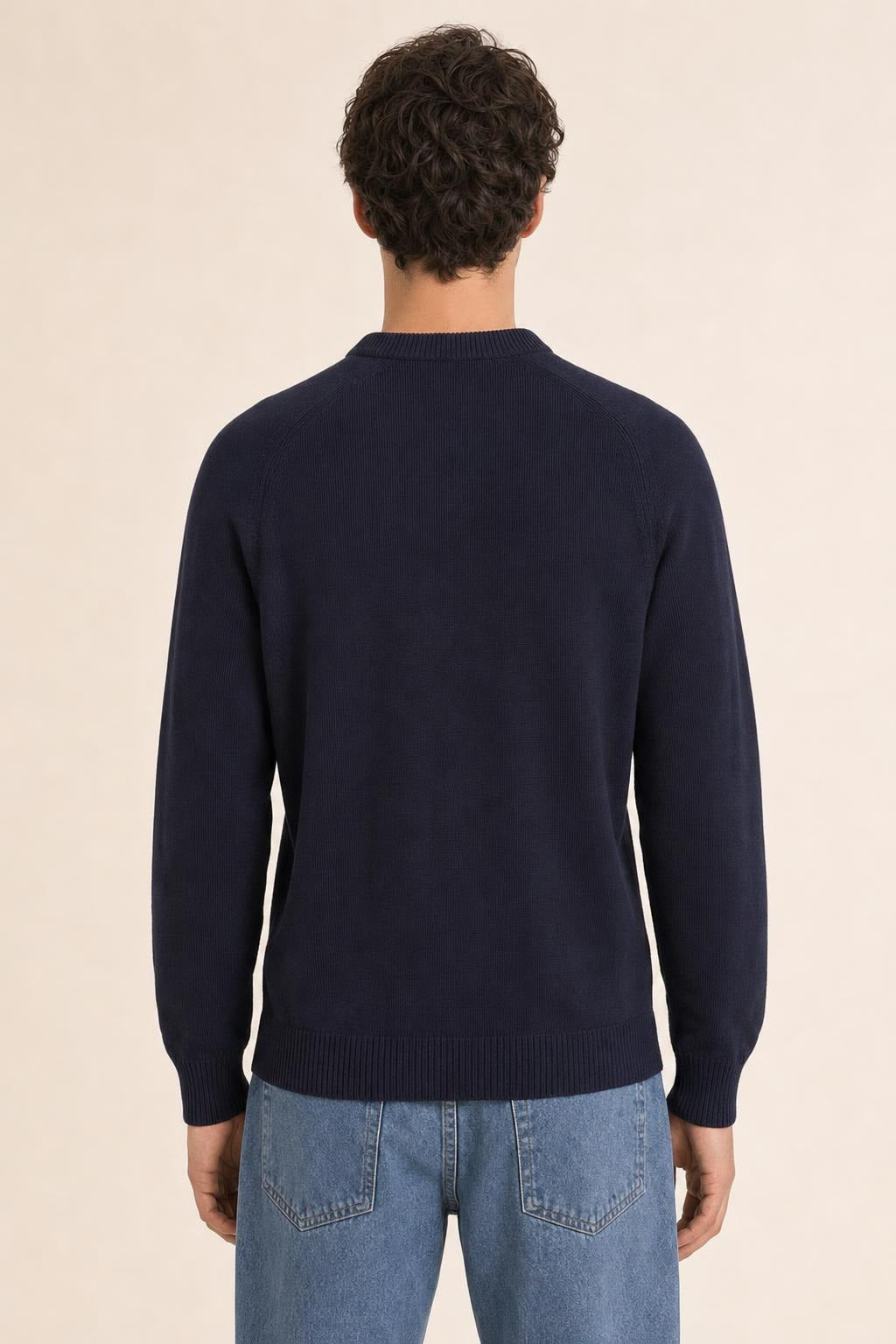Maglia Diktat Warm Cotton due fili - Denim