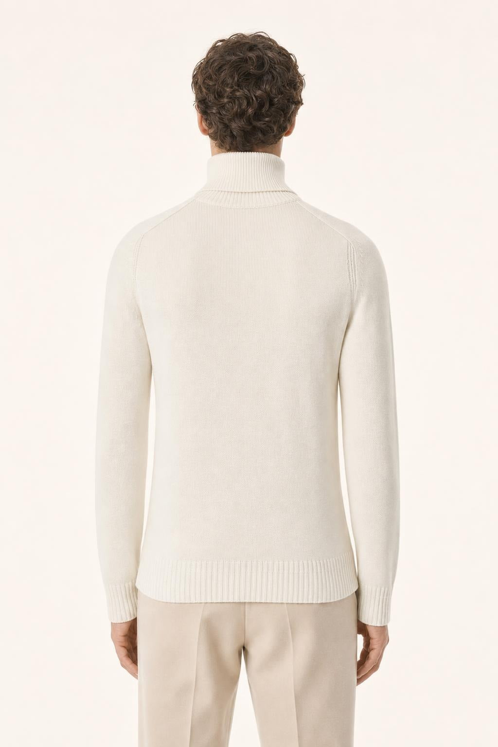 Maglione Dolcevita Diktat Uomo - Naturale