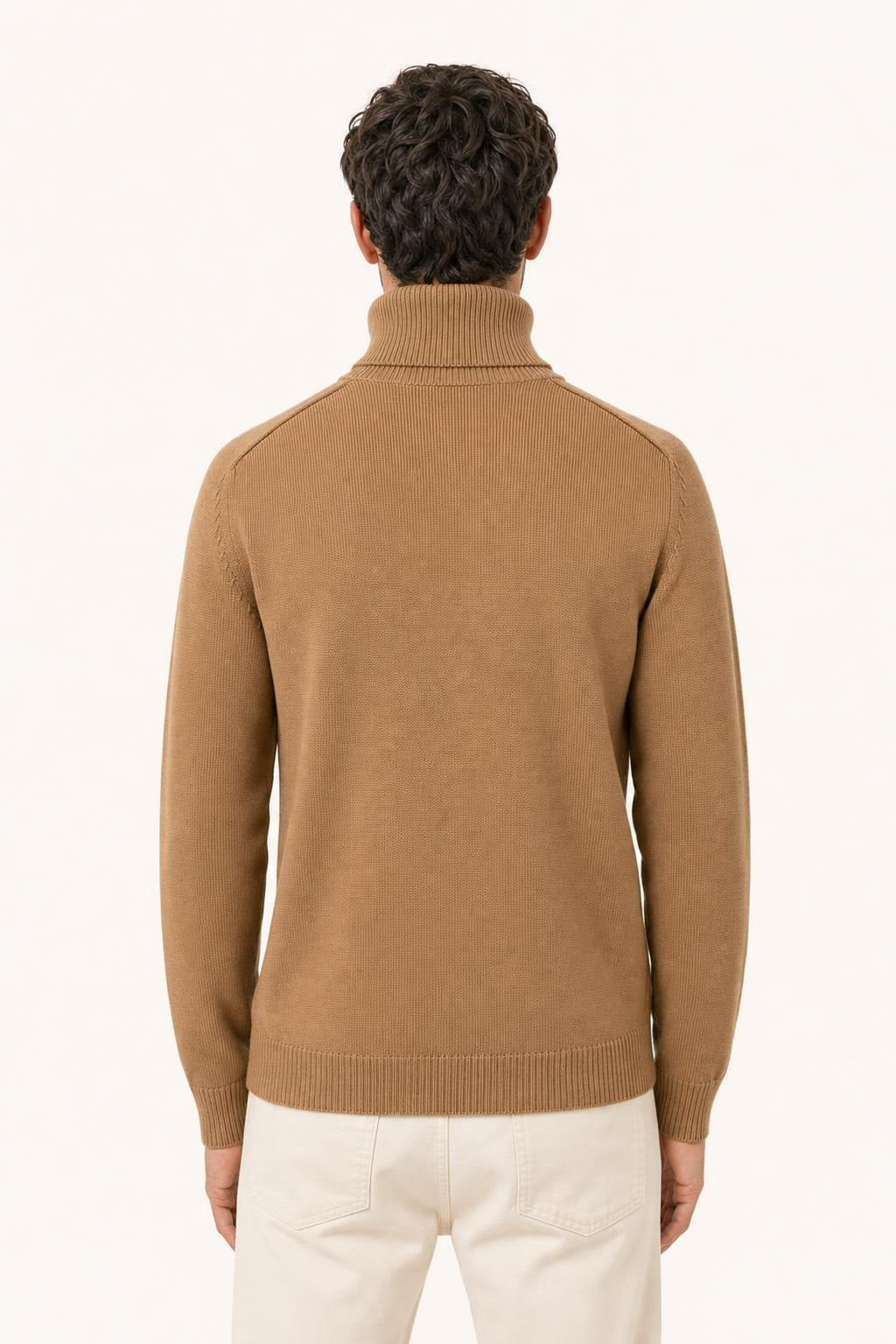 Maglione Dolcevita Diktat Uomo - Tortora