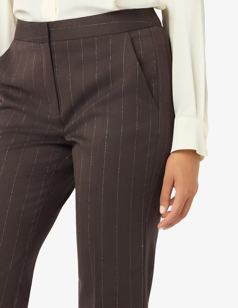 Emme Marella Pantalone da Donna - Comodo - Testa Di Moro - 2625136121200
