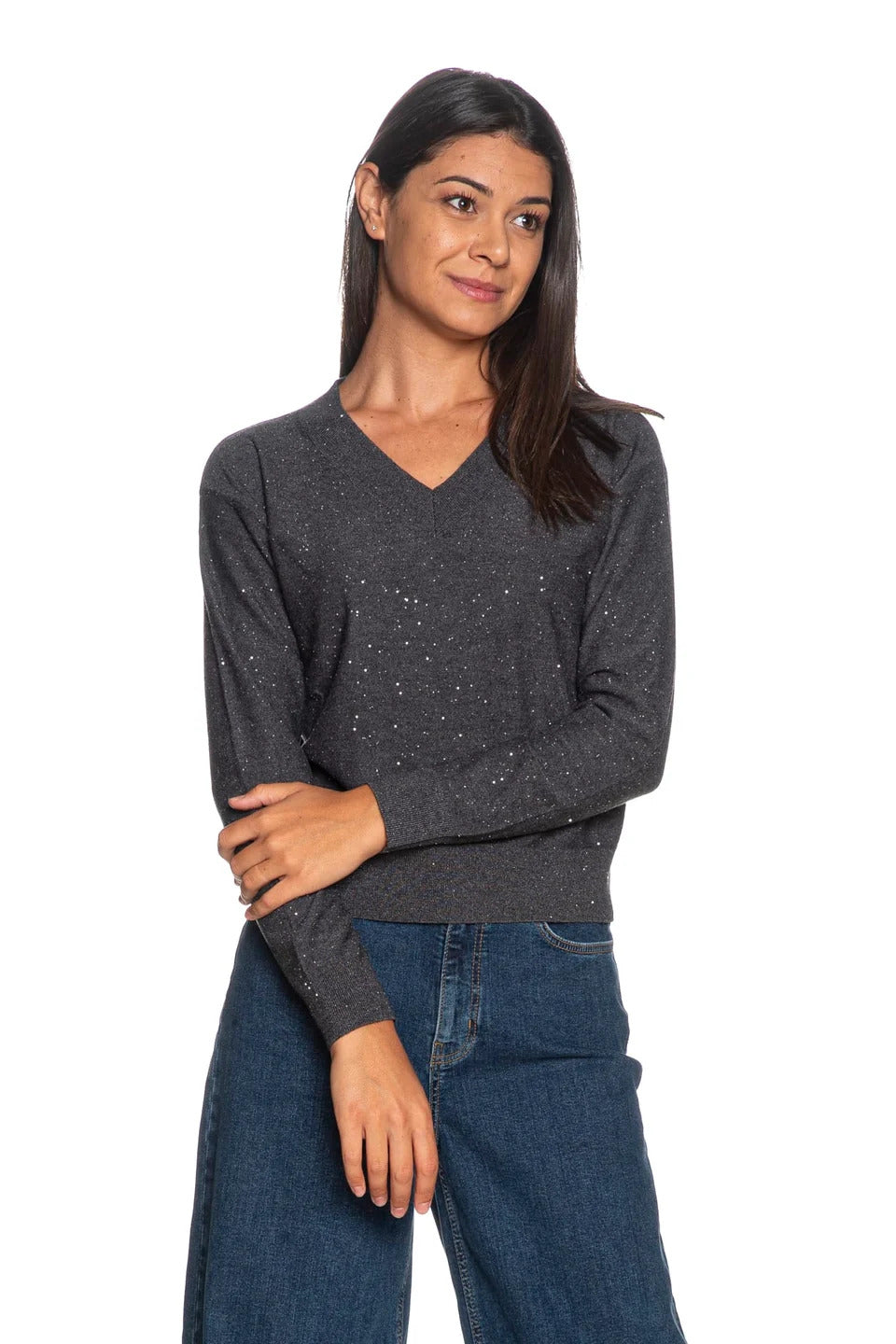 Maglia EMME DI MARELLA donna EMMFERTILE Grigia