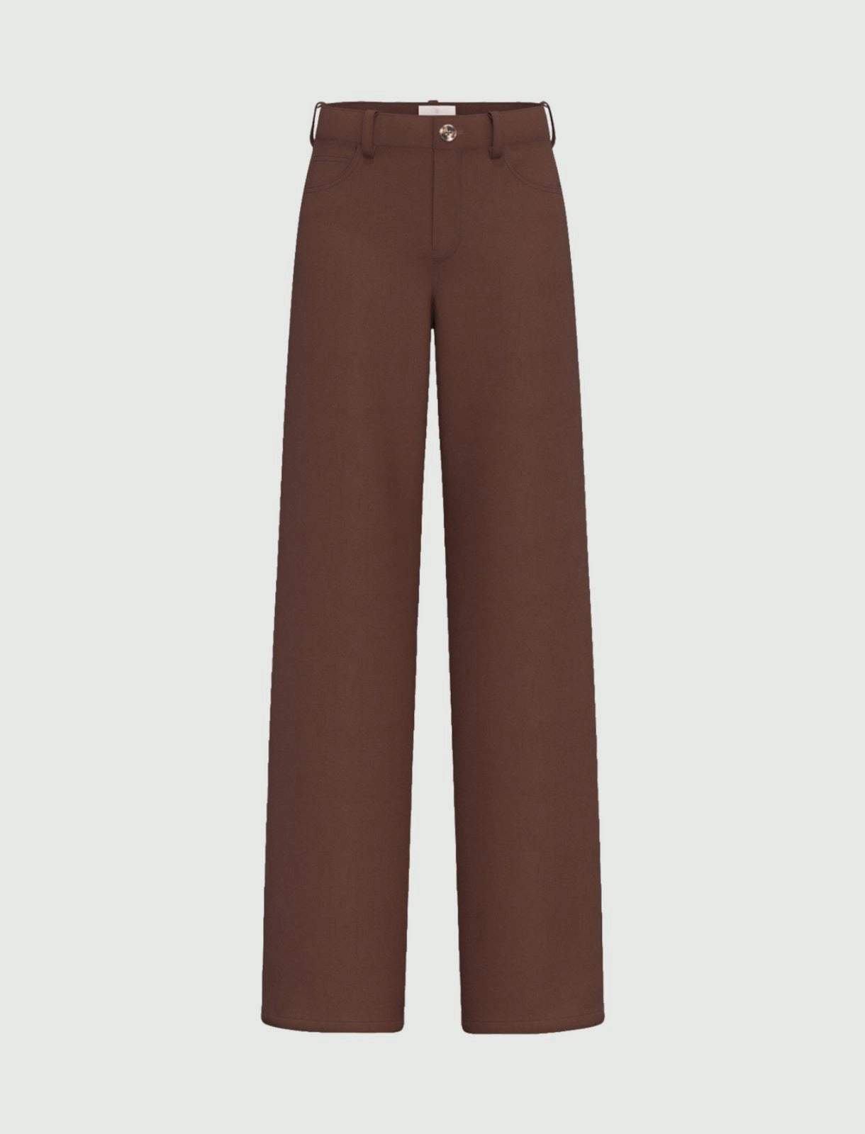 pantalone EMME Marella Modello fuggito Colore marrone