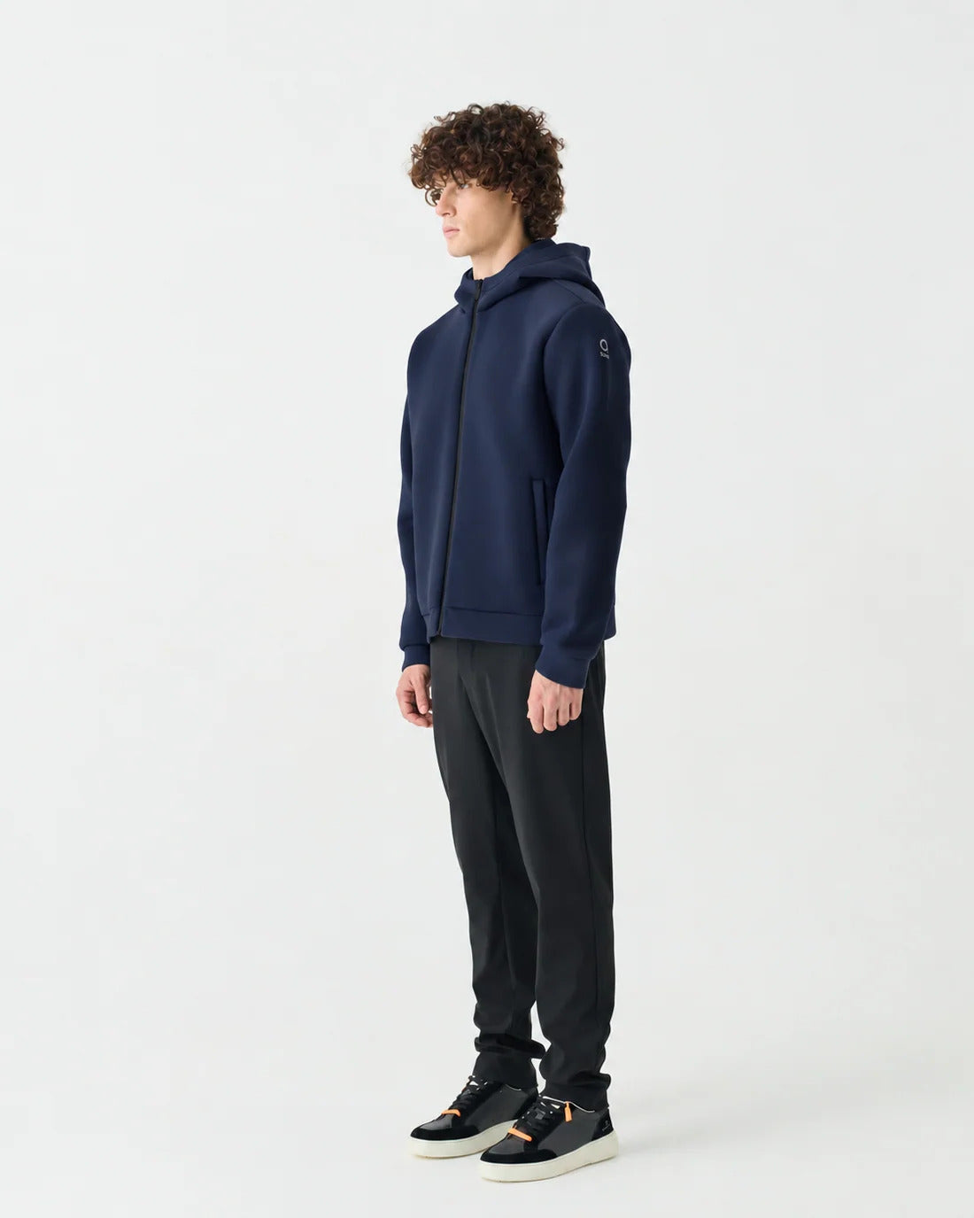 Felpa uomo SUNS Marzio neo - Blu Scuro
