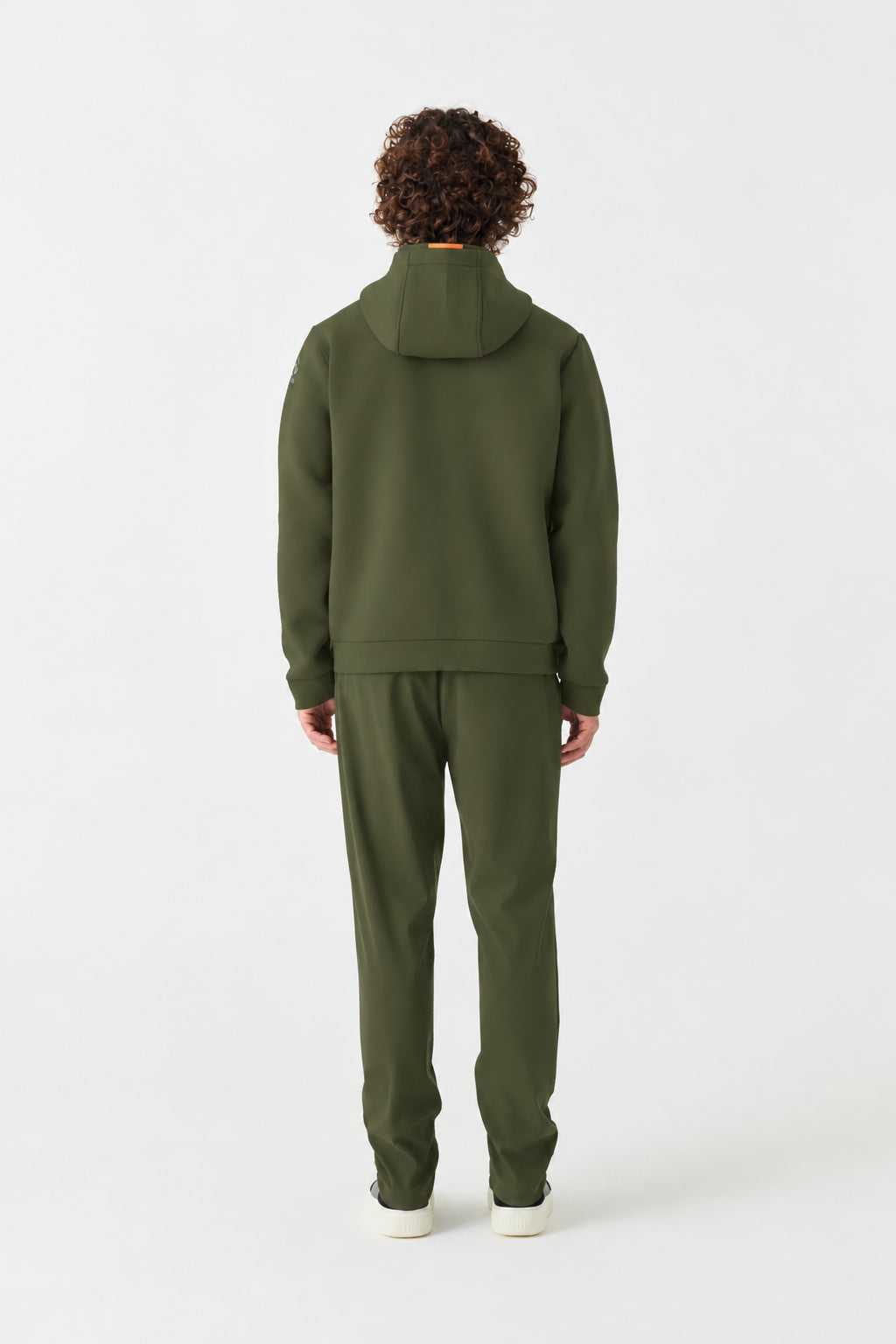 Felpa uomo SUNS Marzio neo - Verde Militare