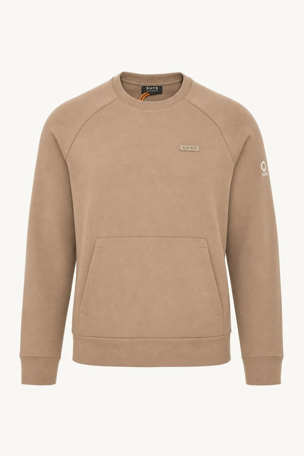 Felpa SunS Tessuto Tecnico - Beige