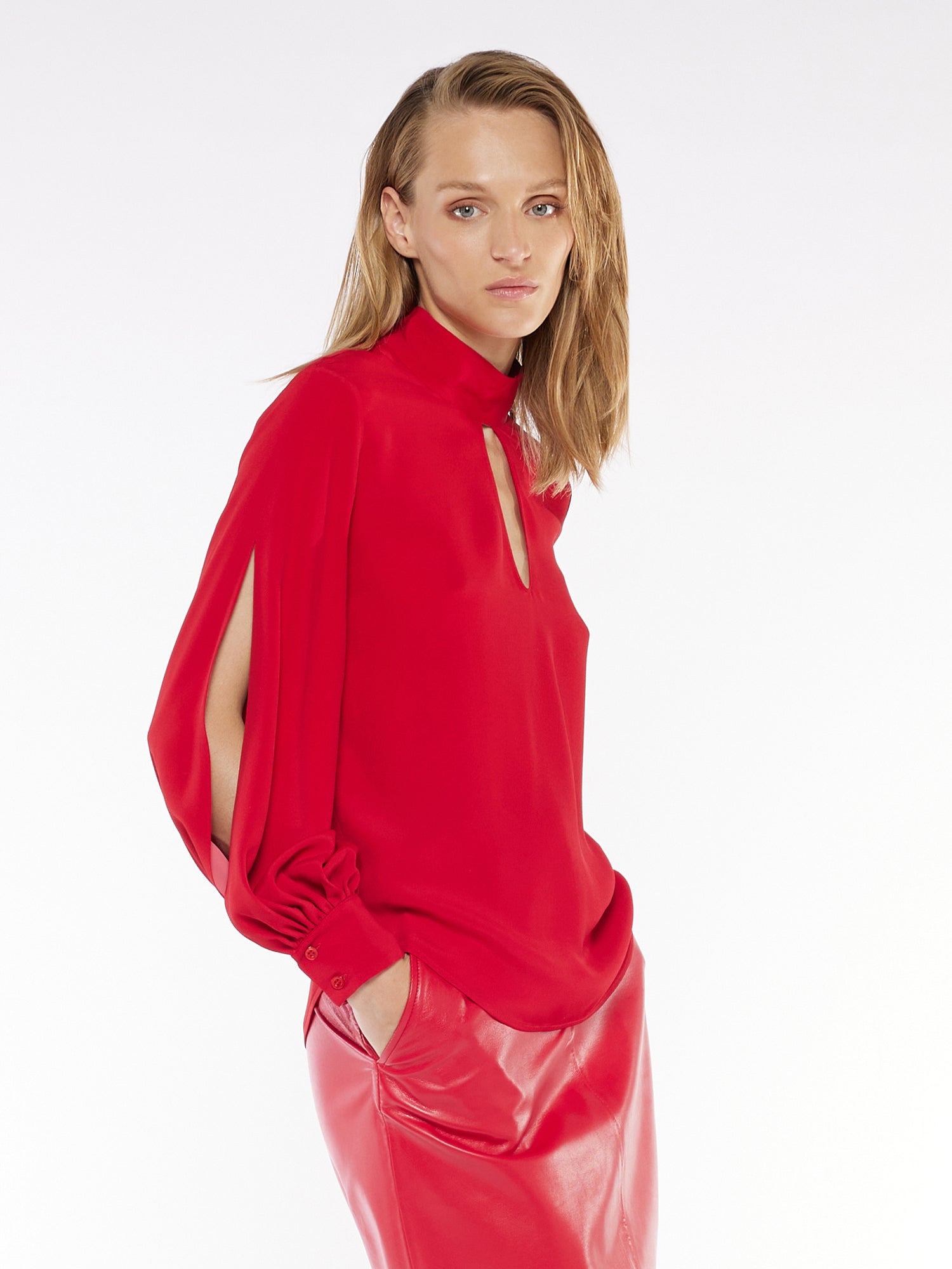 Simona Corsellini Blusa Donna - Rosso