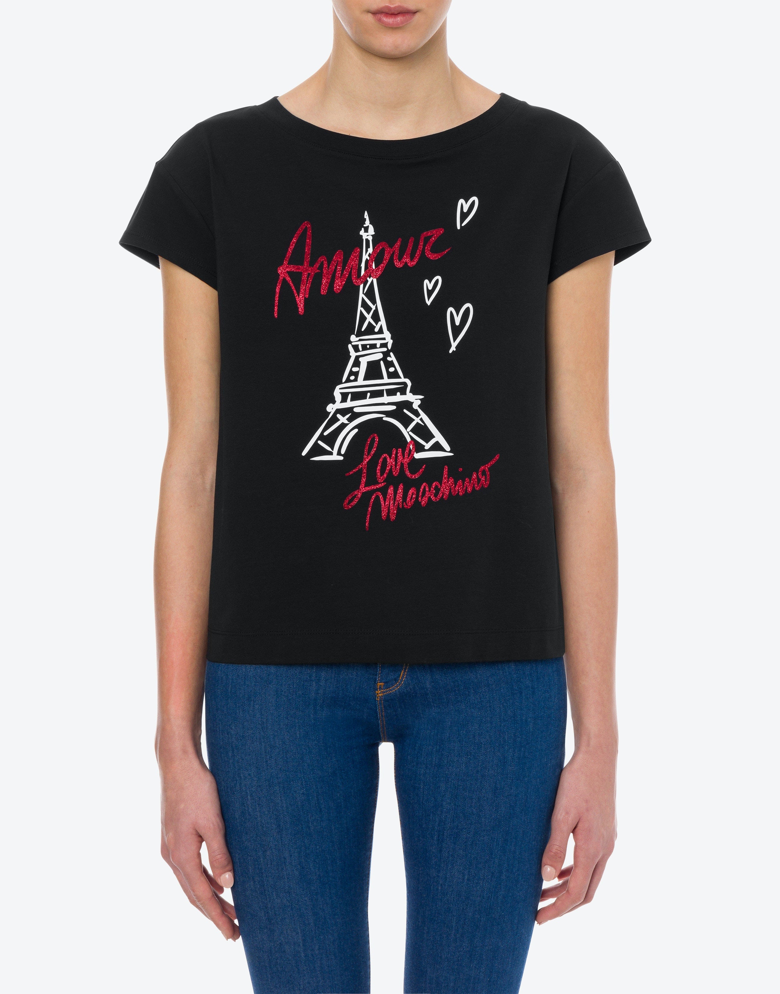 LOVE MOSCHINO T-shirt Donna - Nero