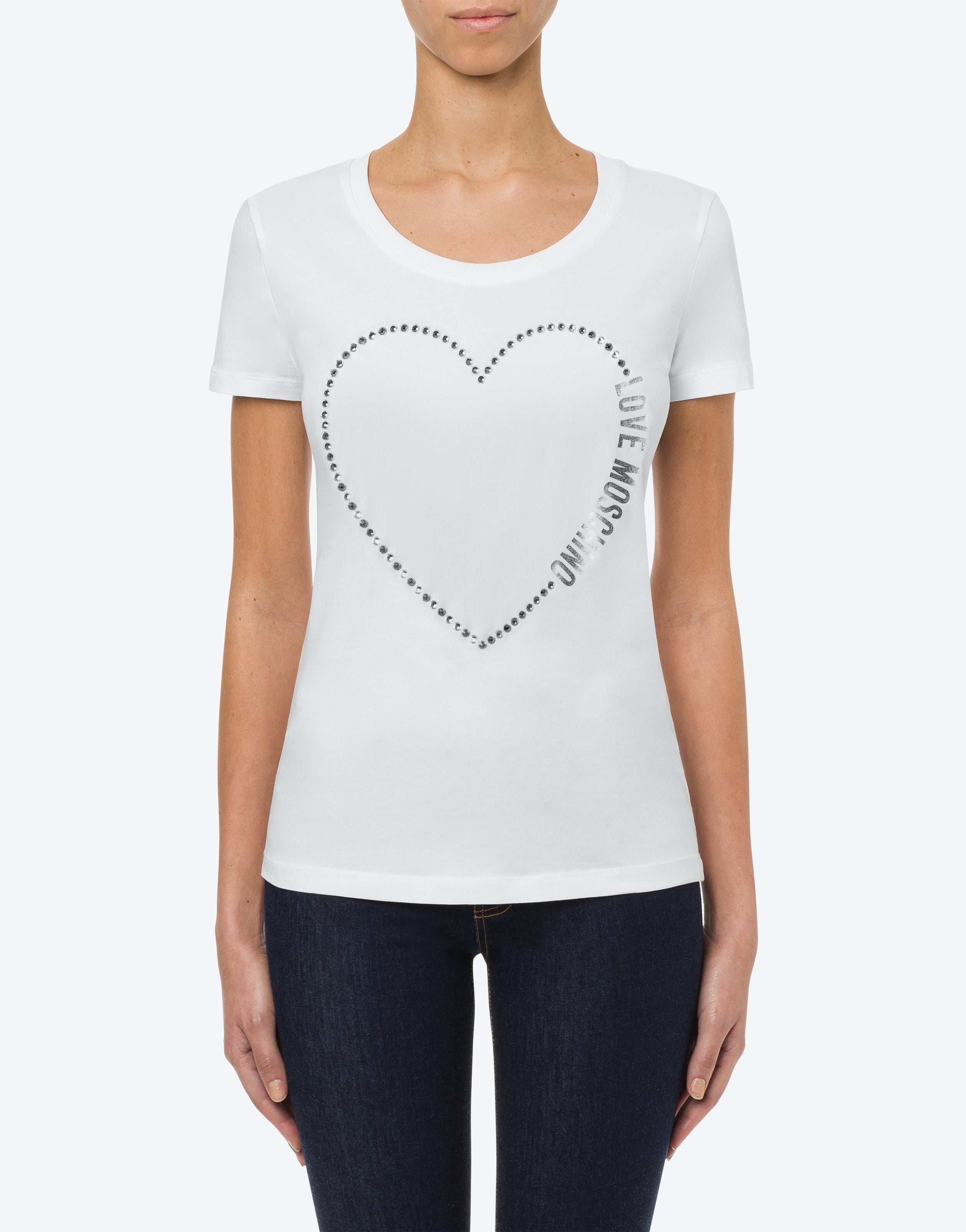 Love Moschino T-shirt Donna - Bianco