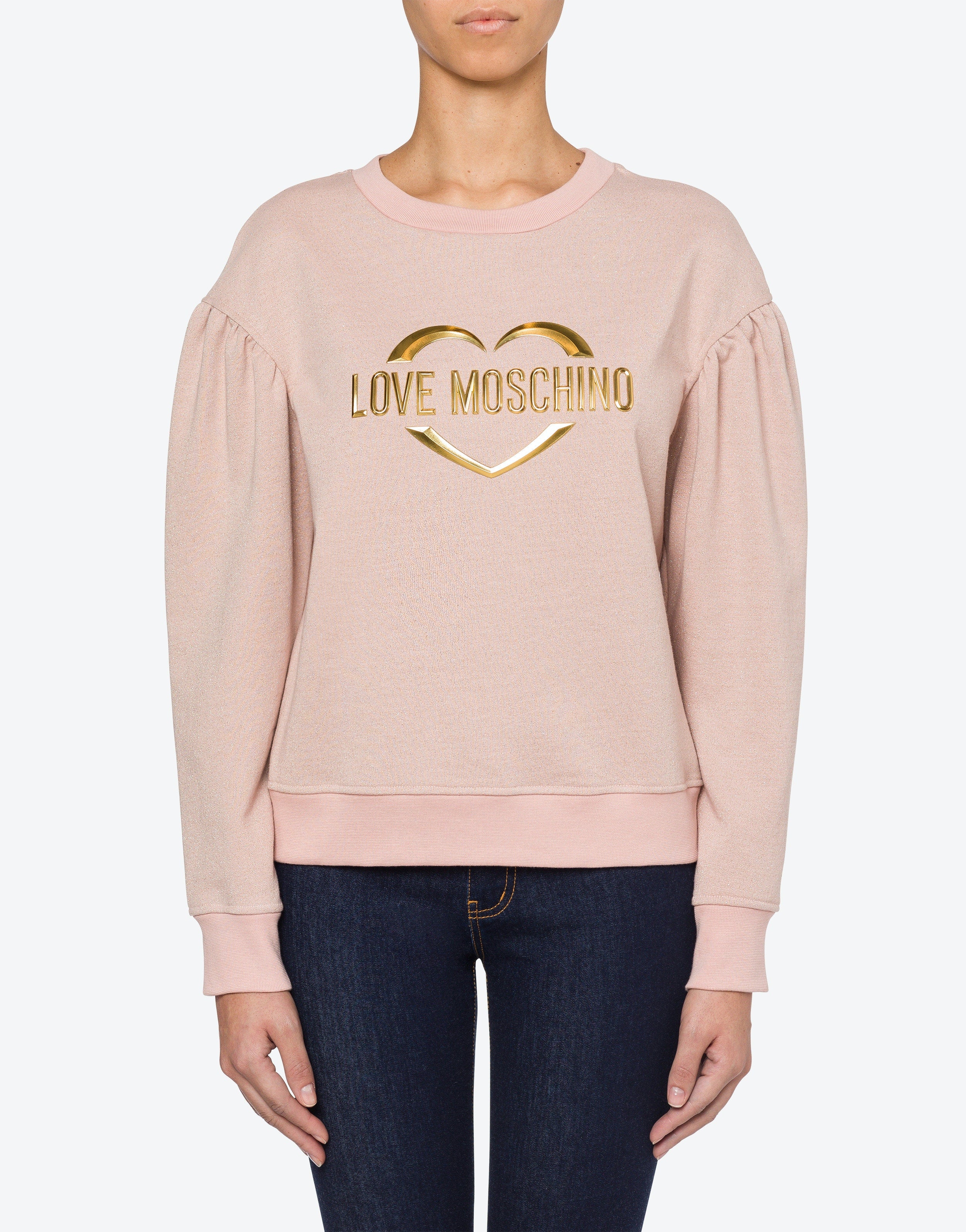 LOVE MOSCHINO Felpa Donna - Rosa