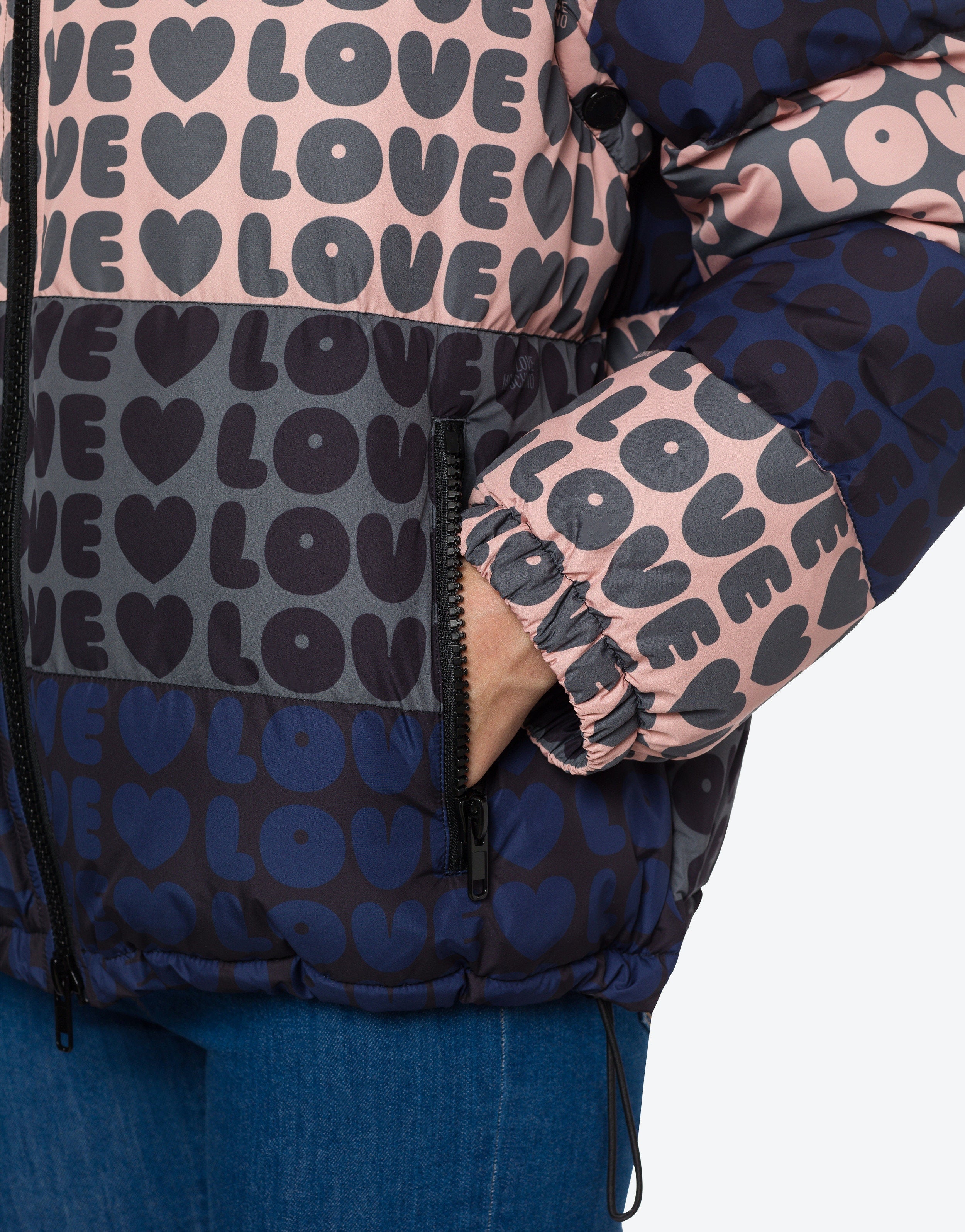 Love Moschino Piumino Donna - Blu