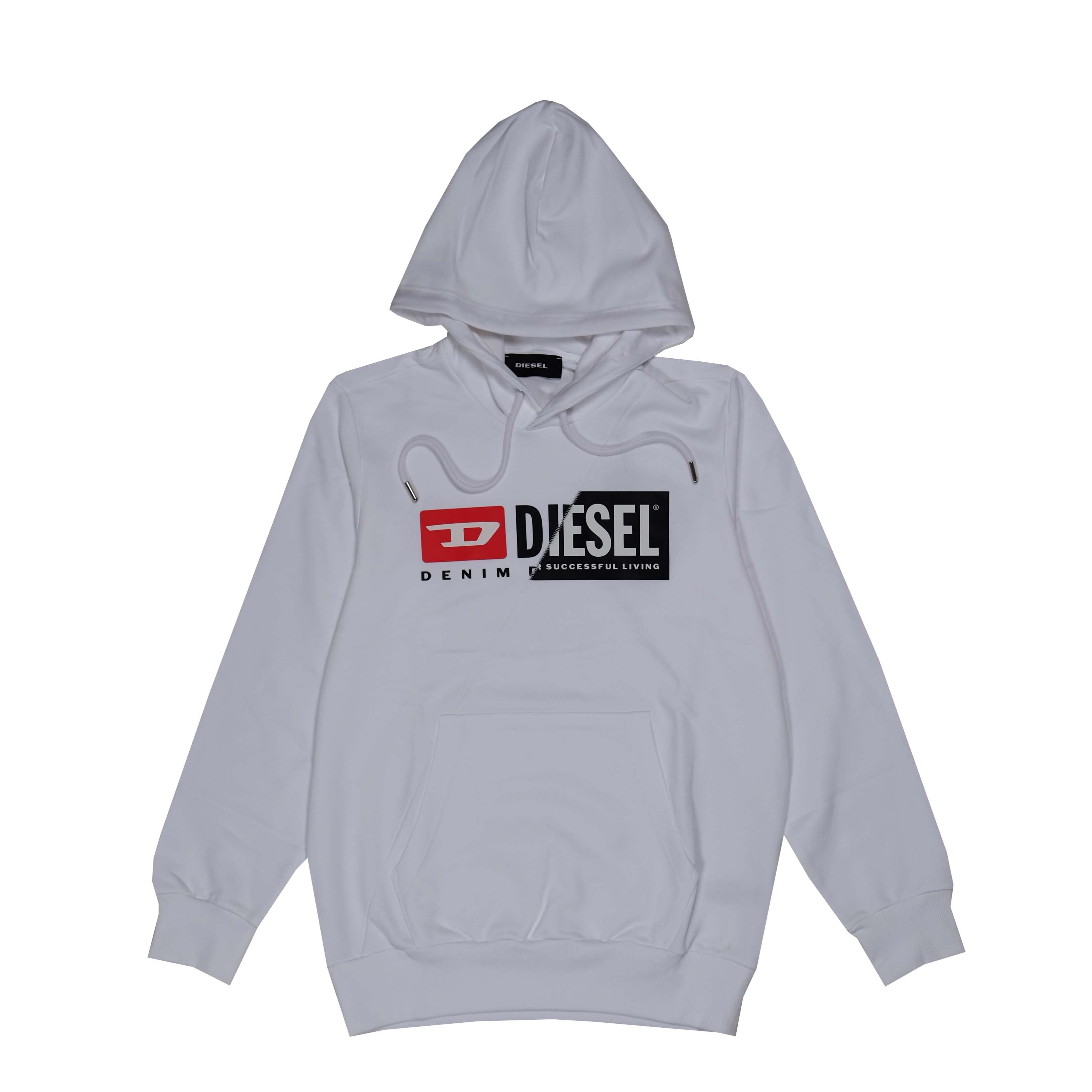 Diesel Felpa Uomo - Bianco