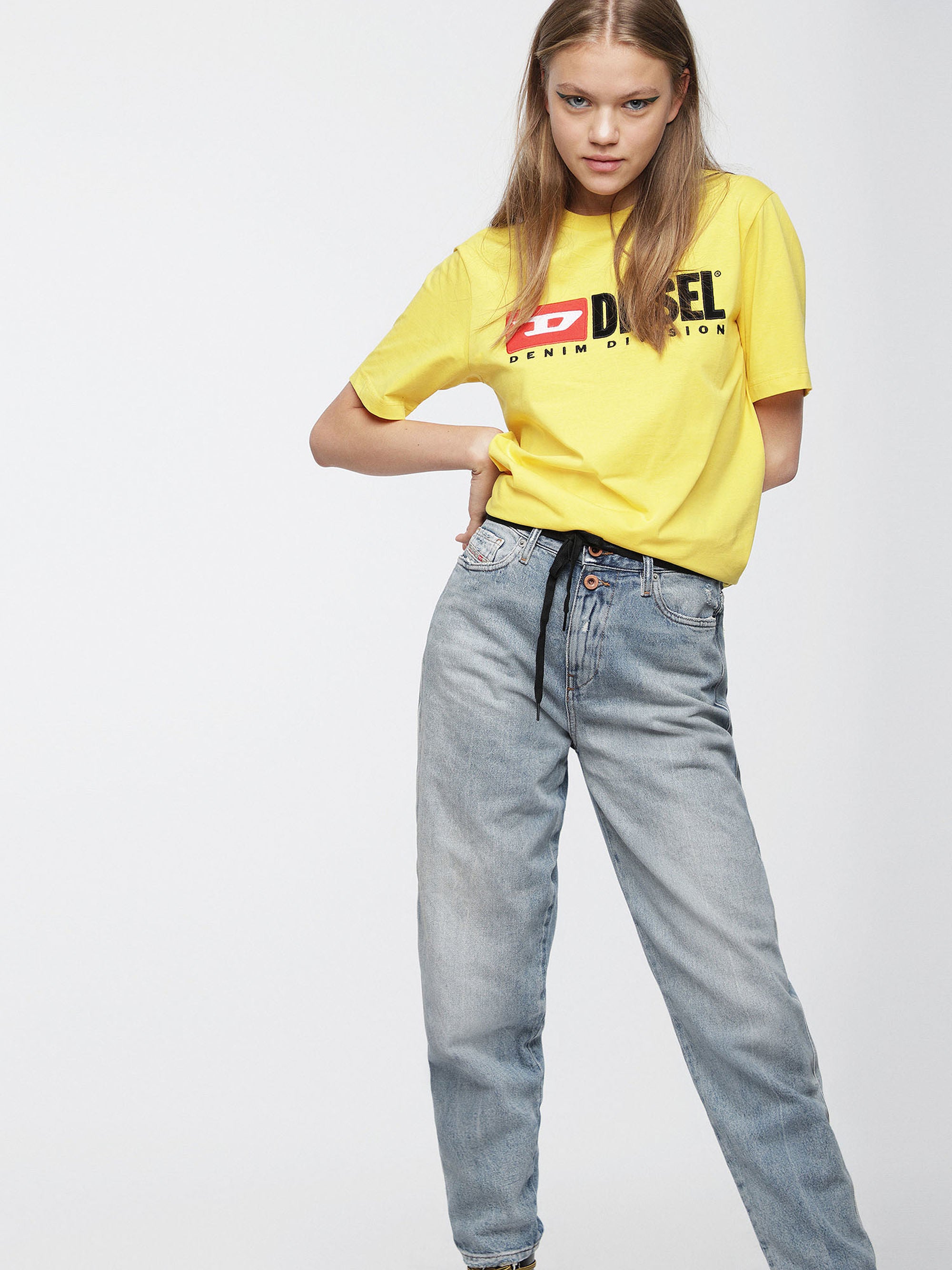 Diesel T-shirt Unisex - Giallo