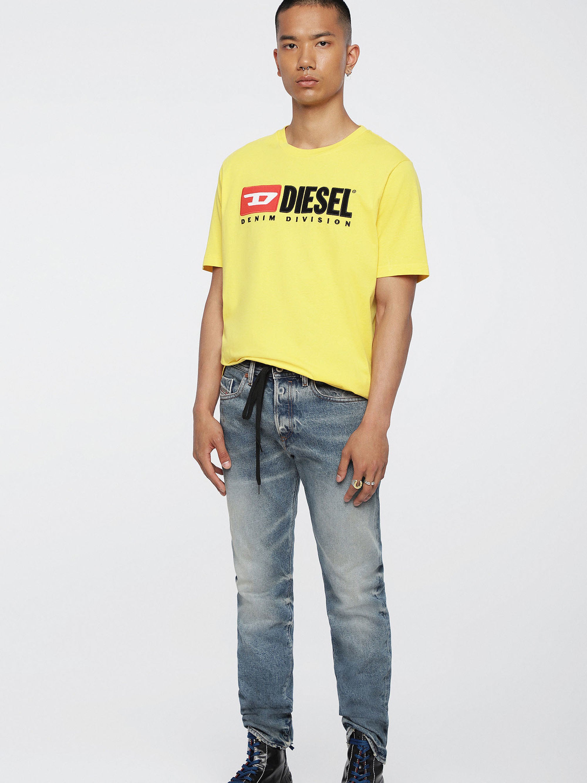 Diesel T-shirt Unisex - Giallo