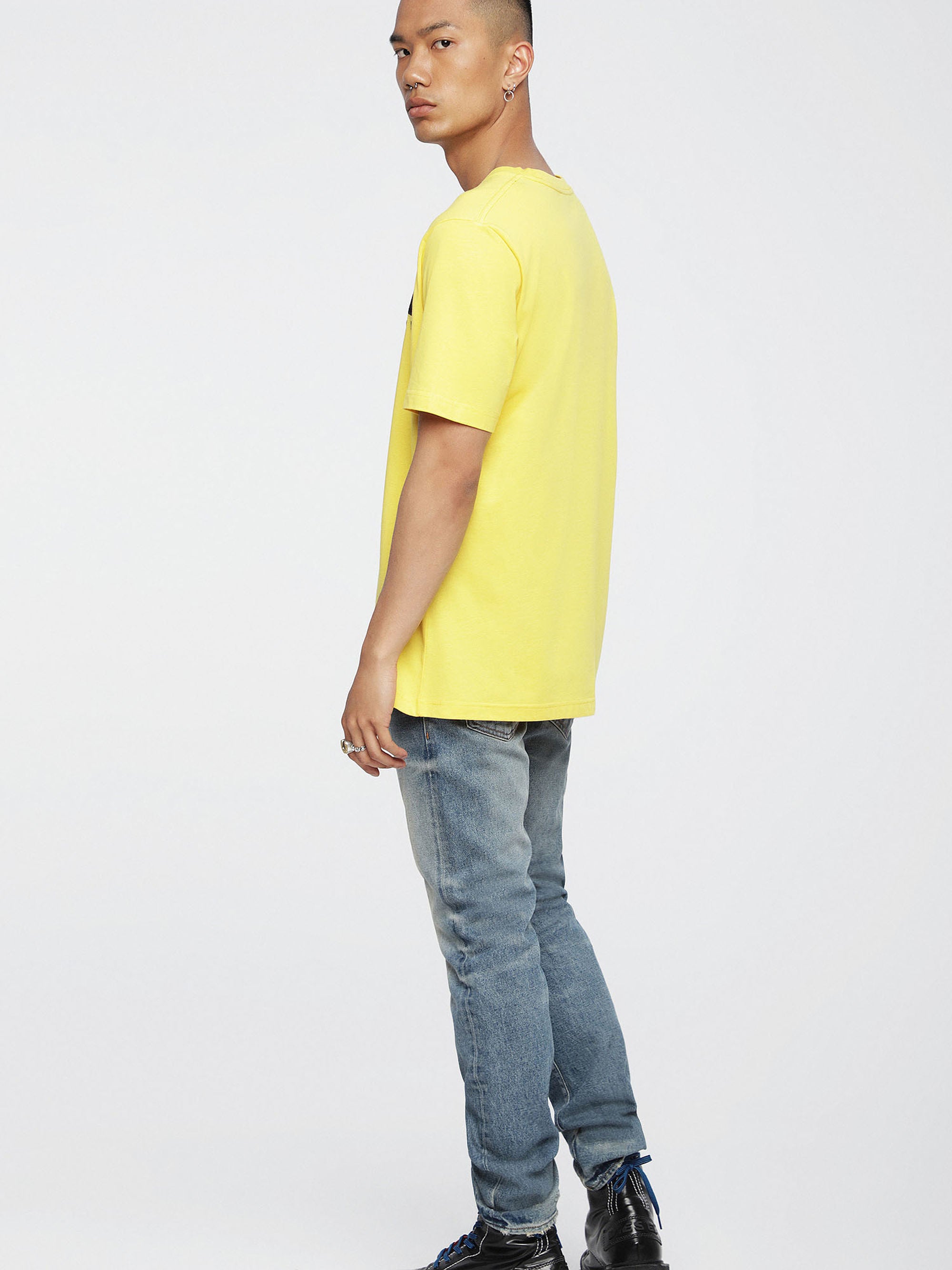 Diesel T-shirt Unisex - Giallo