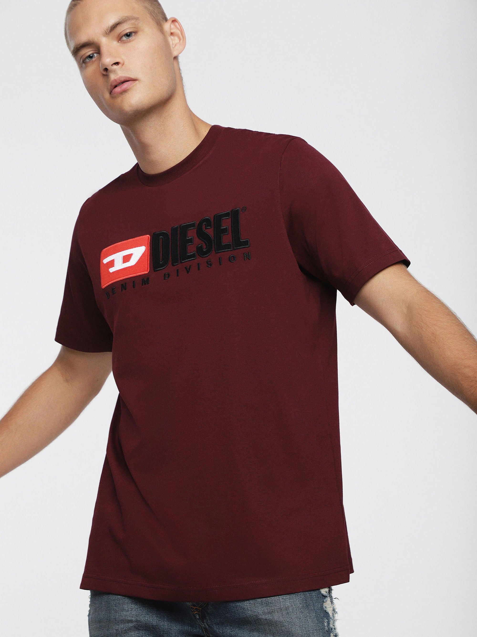 Diesel T-shirt Unisex - Bordeaux