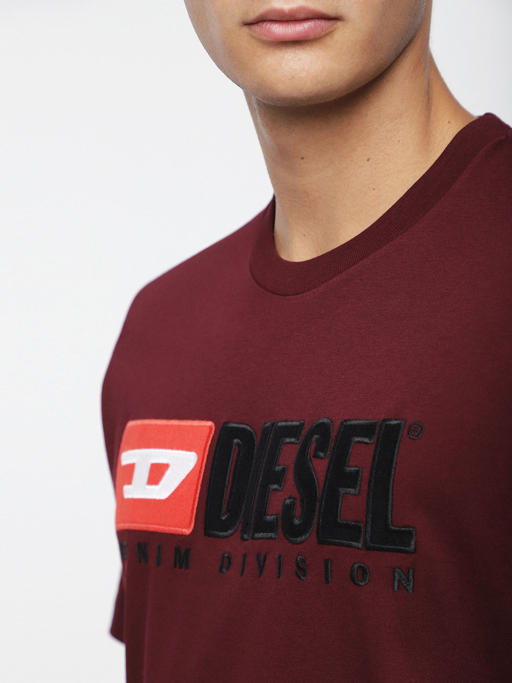 Diesel T-shirt Unisex - Bordeaux