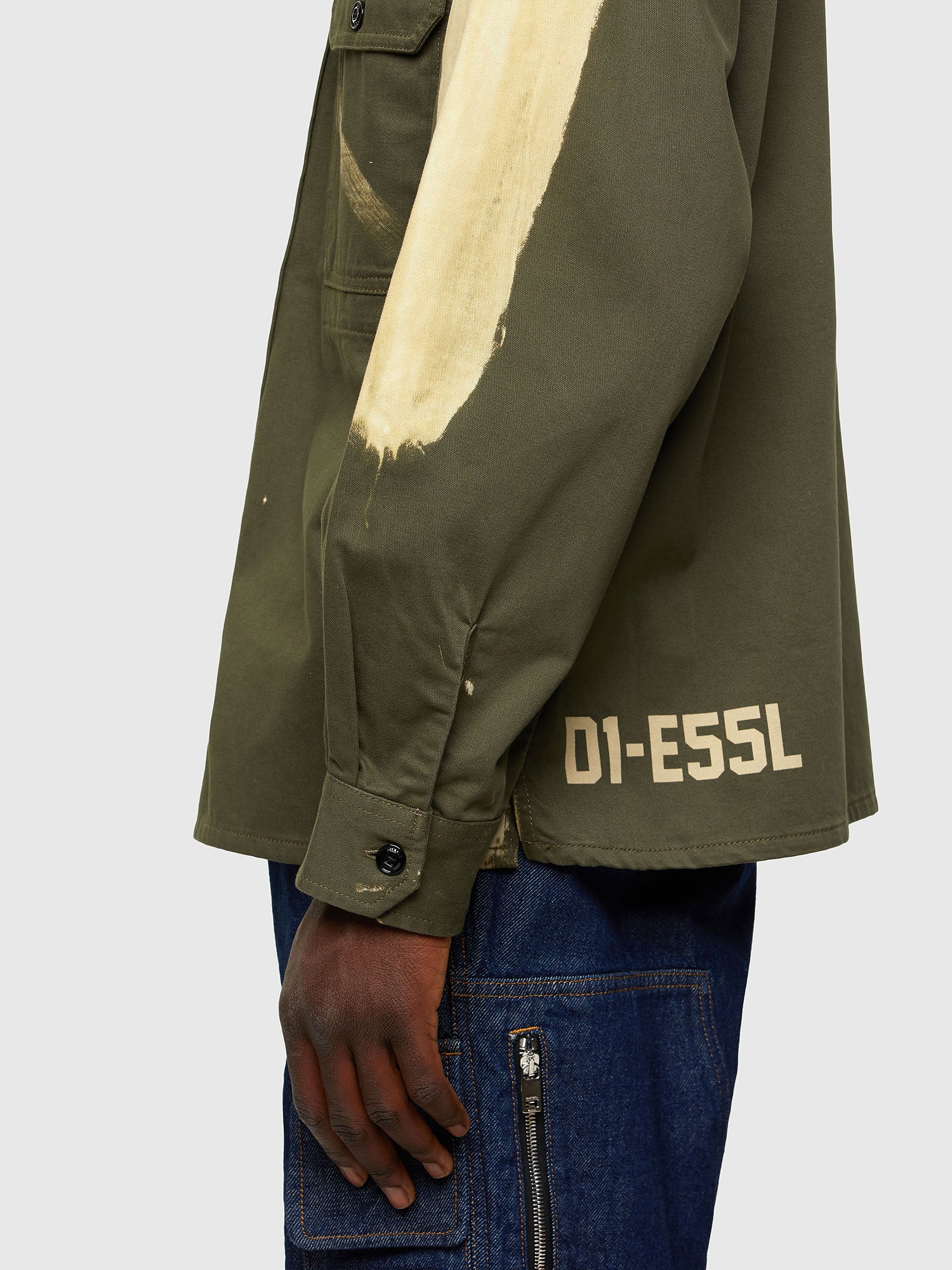 Diesel Camicia Uomo - Verde