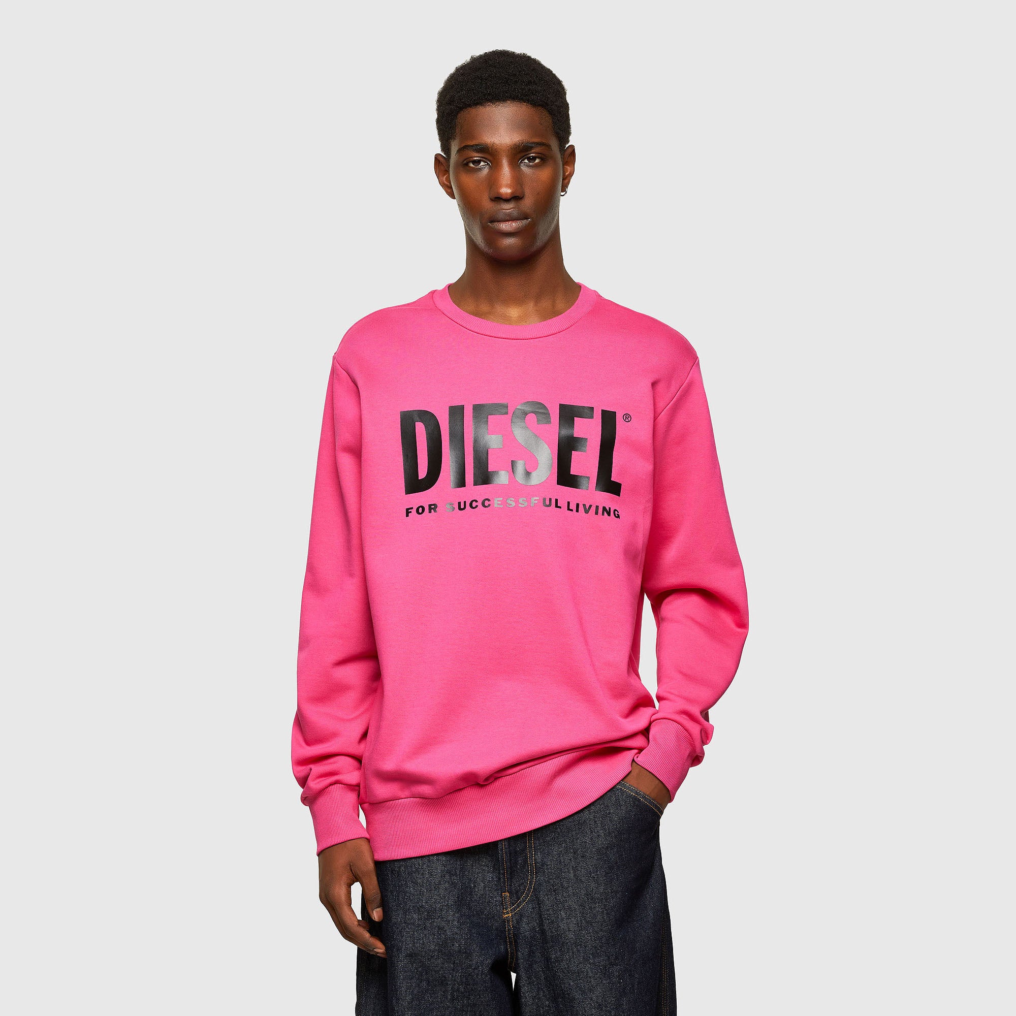 Diesel Felpa Uomo - Fucsia