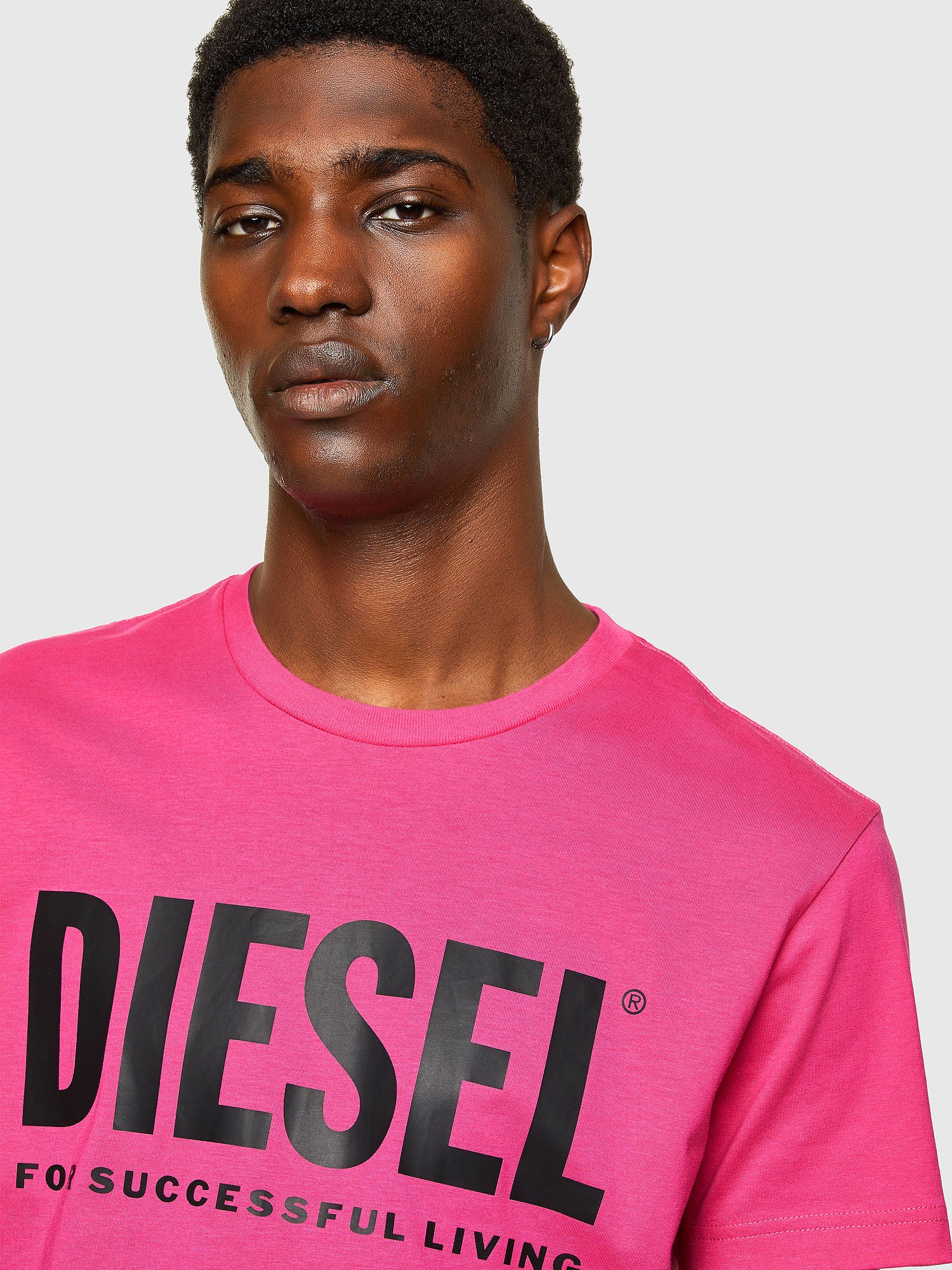 Diesel Maglia Uomo - Fucsia