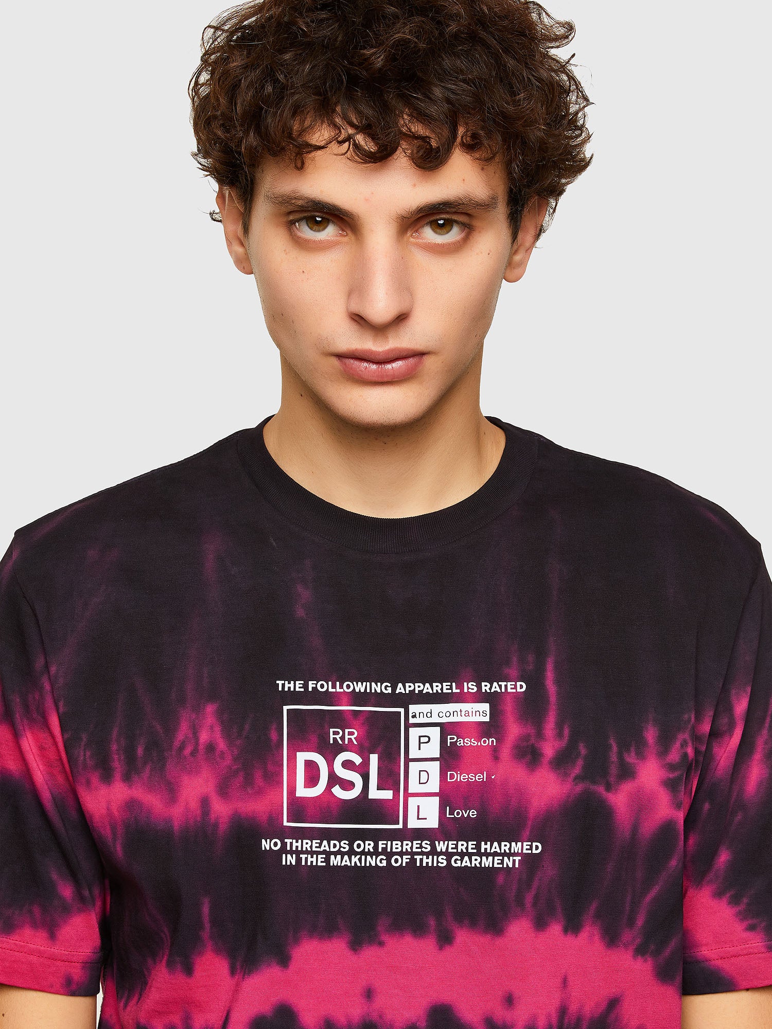 Diesel Maglia Uomo - Fucsia