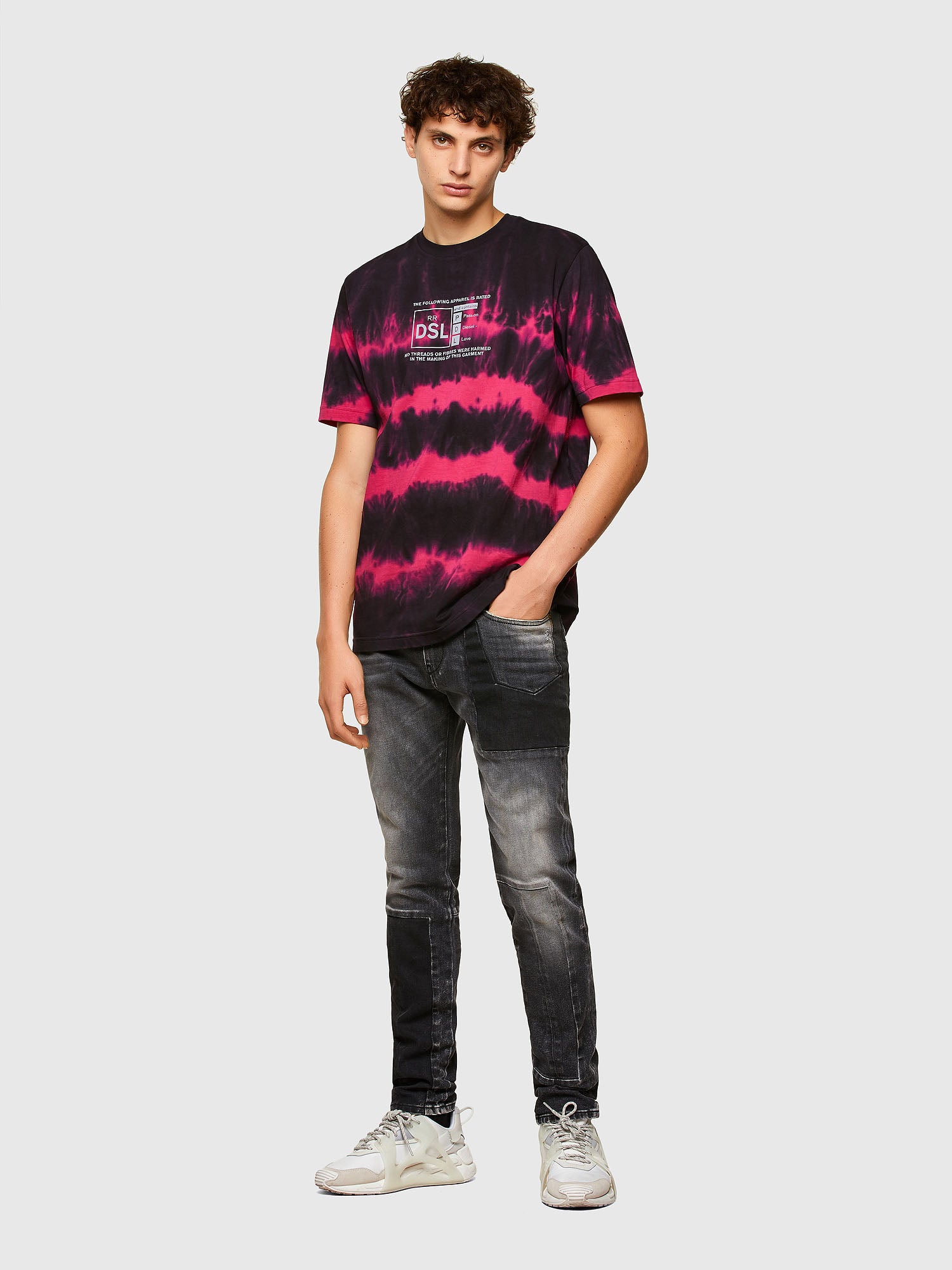 Diesel Maglia Uomo - Fucsia