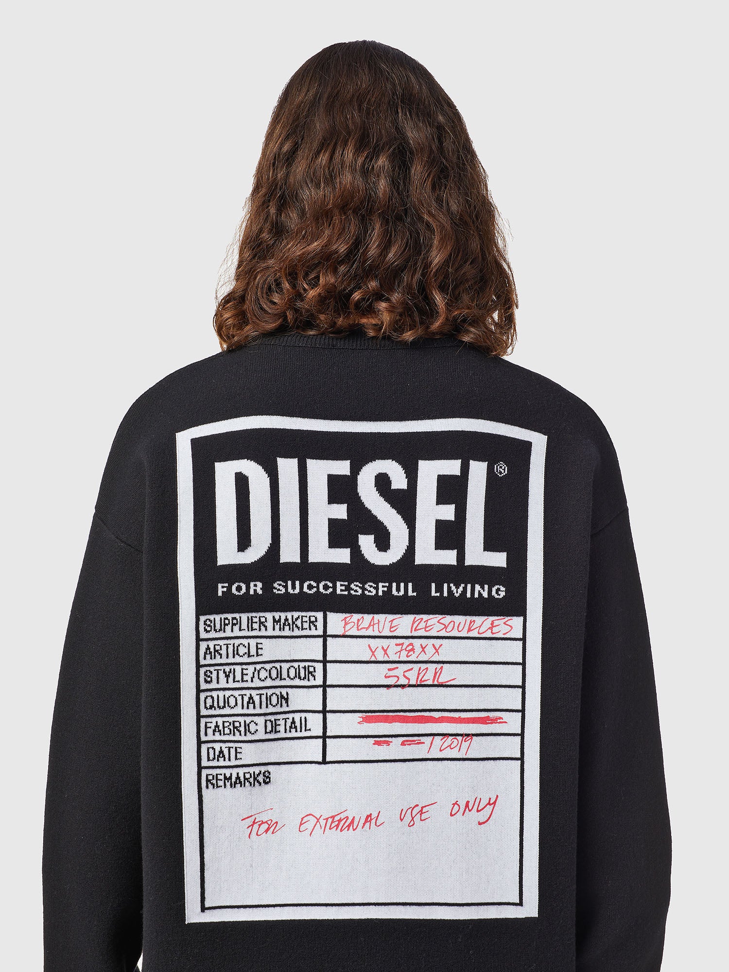 Diesel Maglia Uomo - Nero